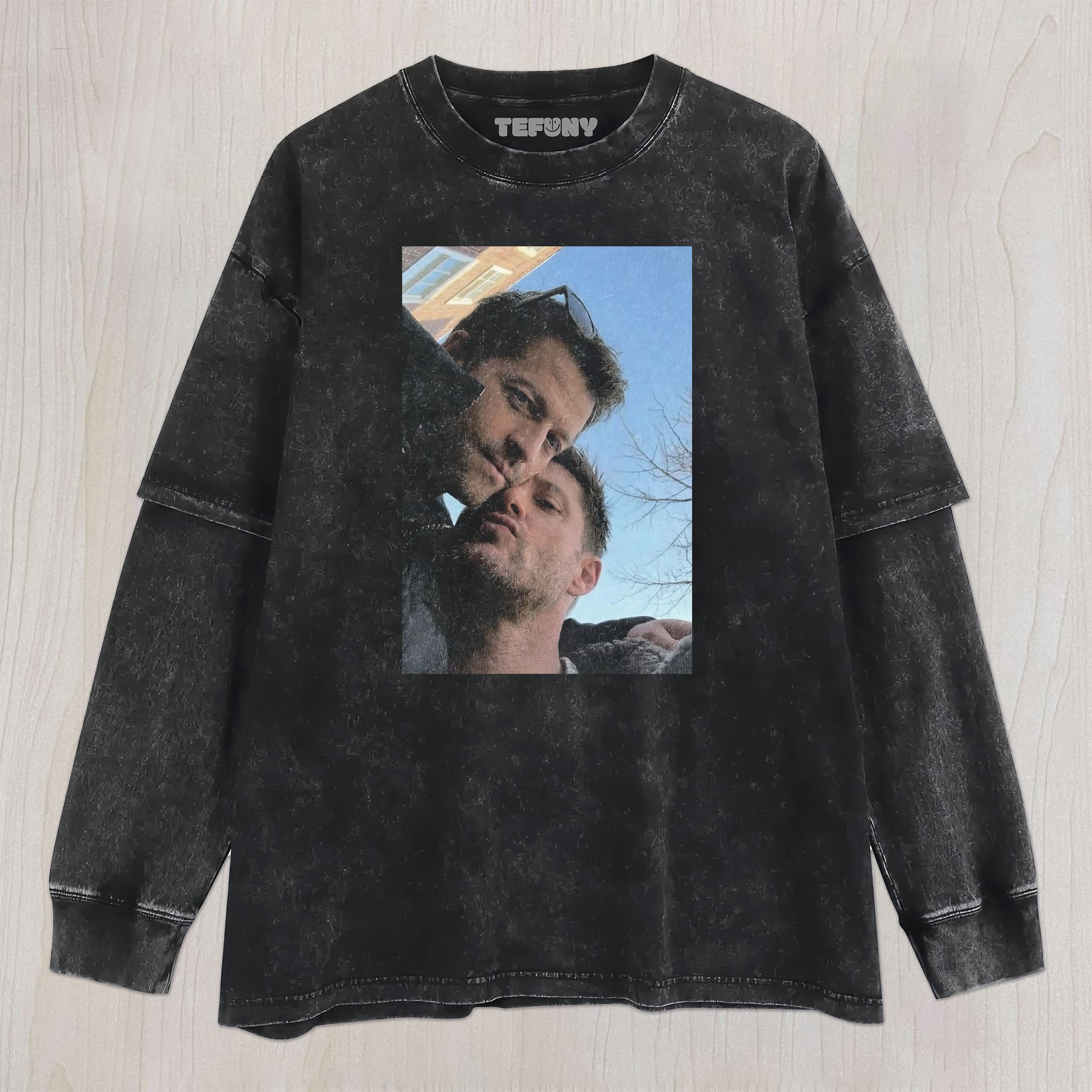 CLOSE UP BUDDIES SELFIE UNISEX TEE, TANK TOP, LAYERED LS, SWEATSHIRT & HOODIE