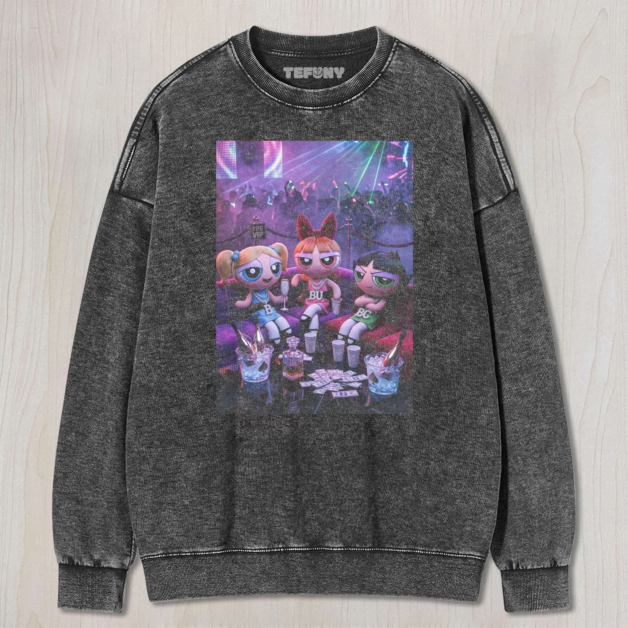 CLUB VIP TRIO UNISEX TEE, TANK TOP, LAYERED LS, SWEATSHIRT & HOODIE