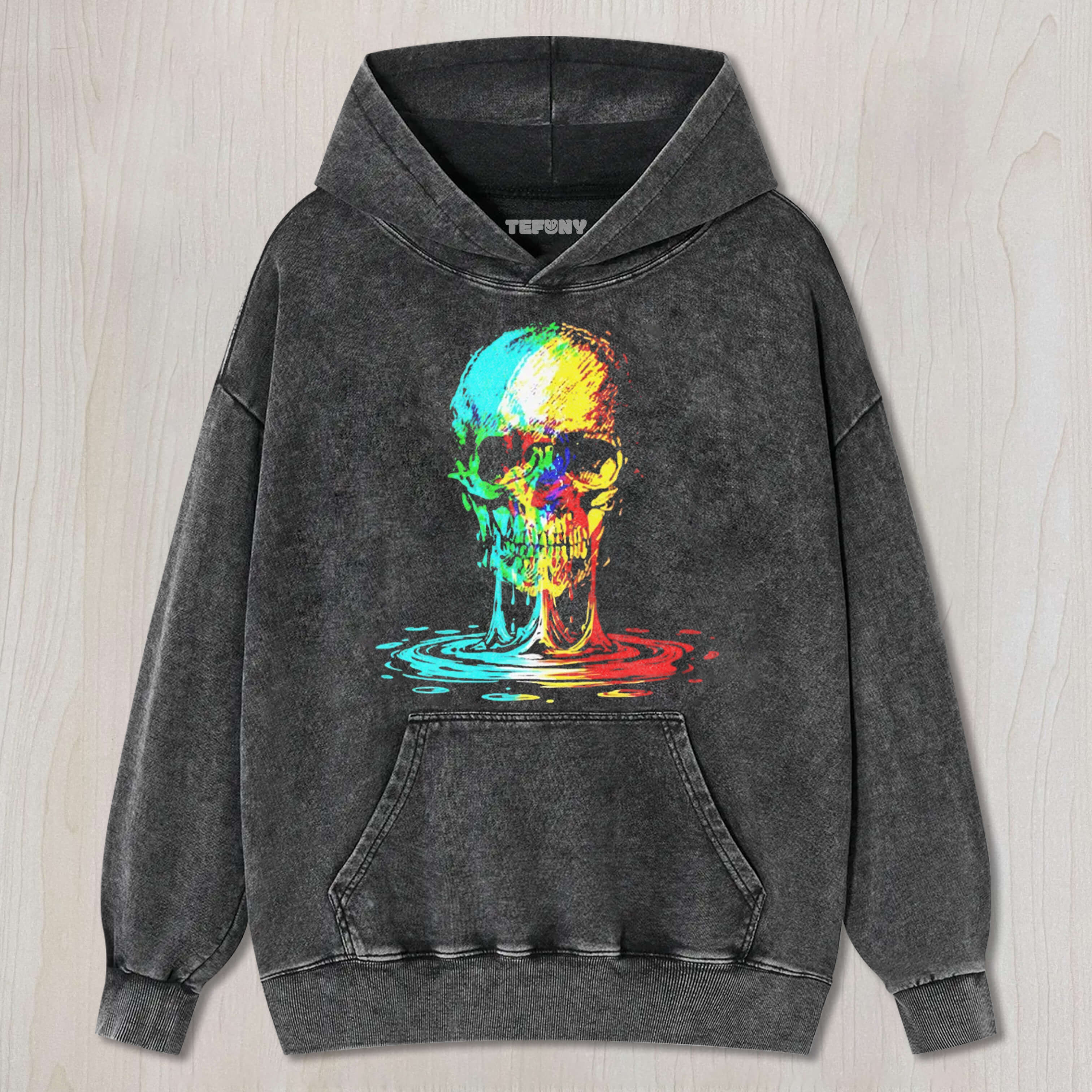 COLORFUL SKULLS TEE & SWEAT & HOOD