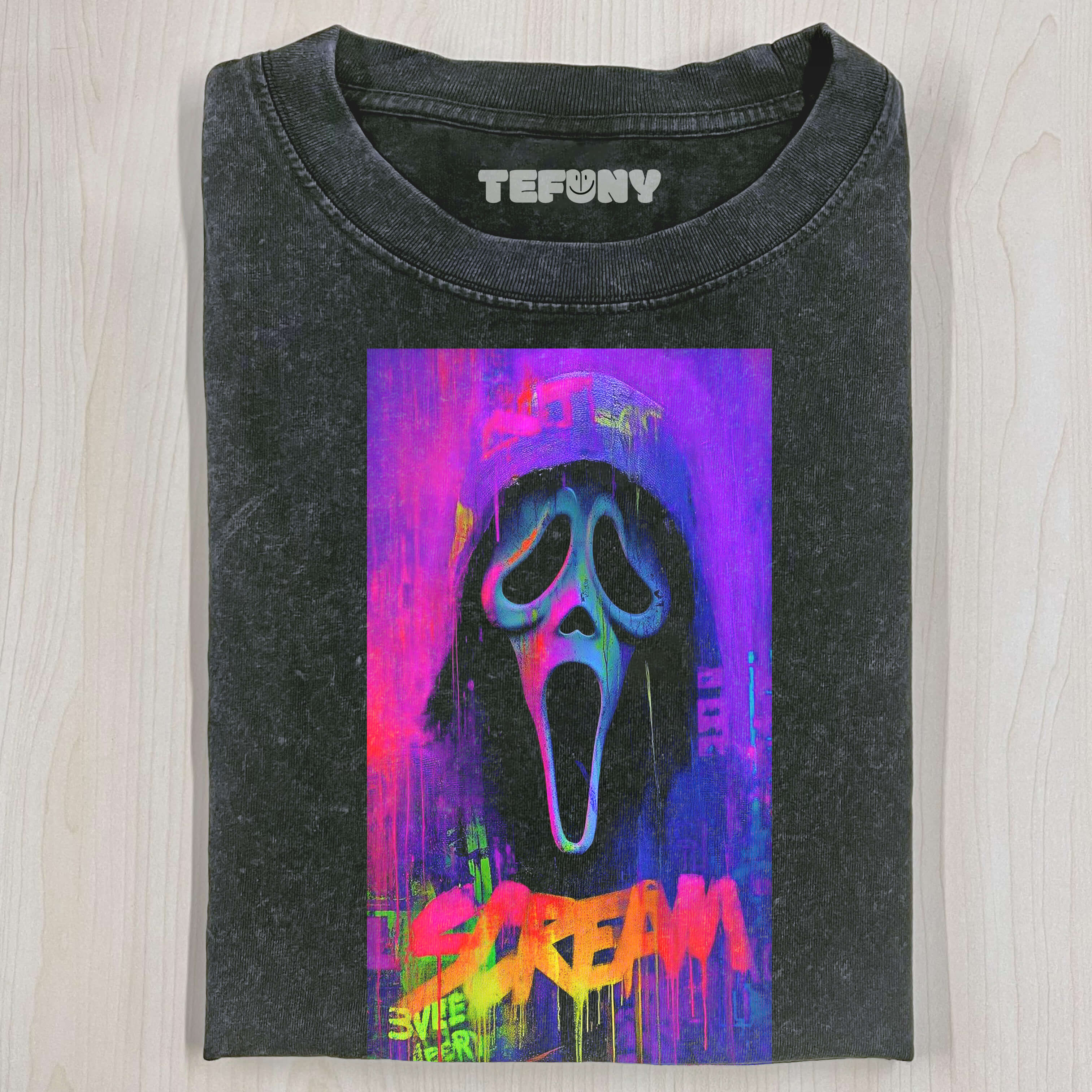 COLORFUL FACES T-SHIRT