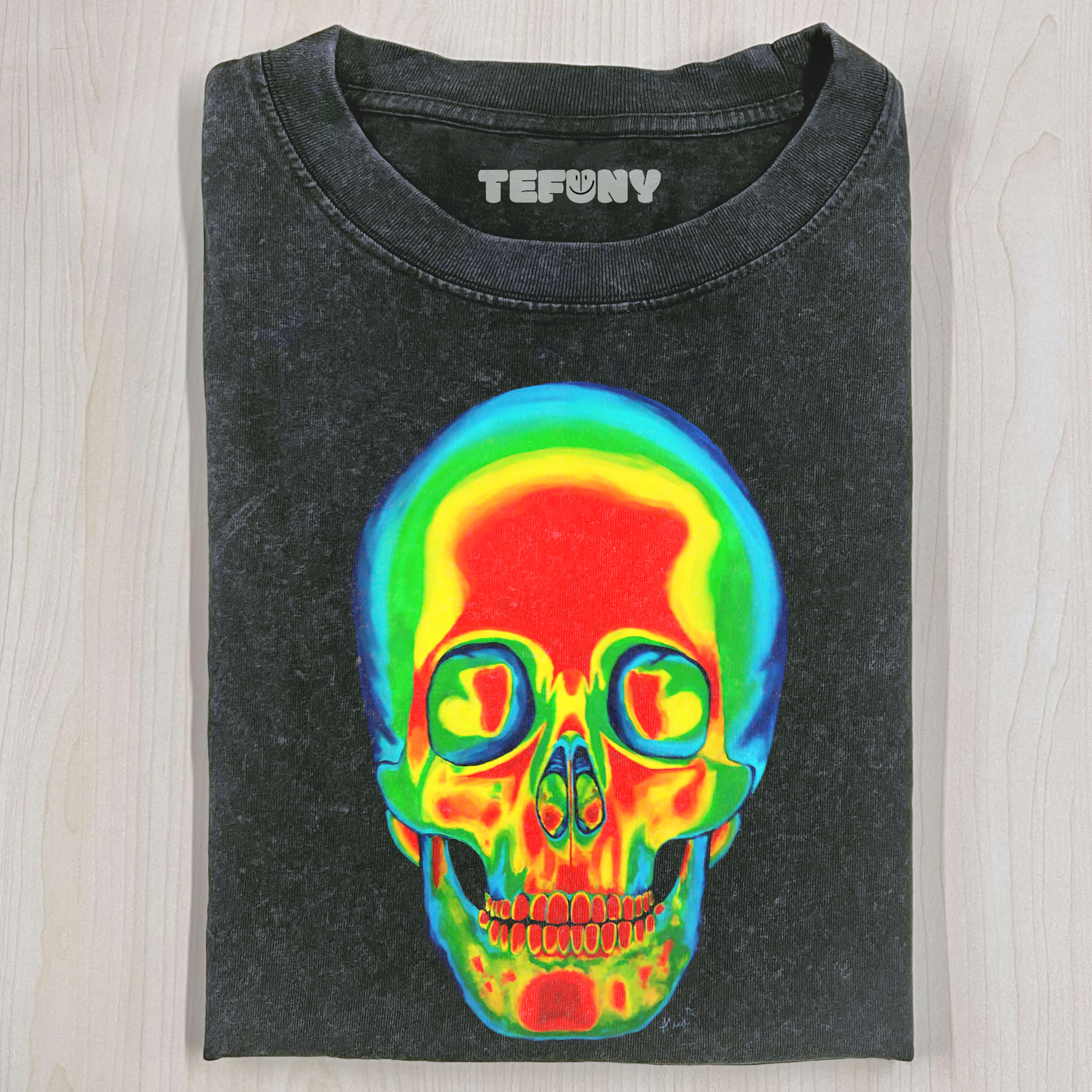 COLORFUL SKULL T-SHIRT