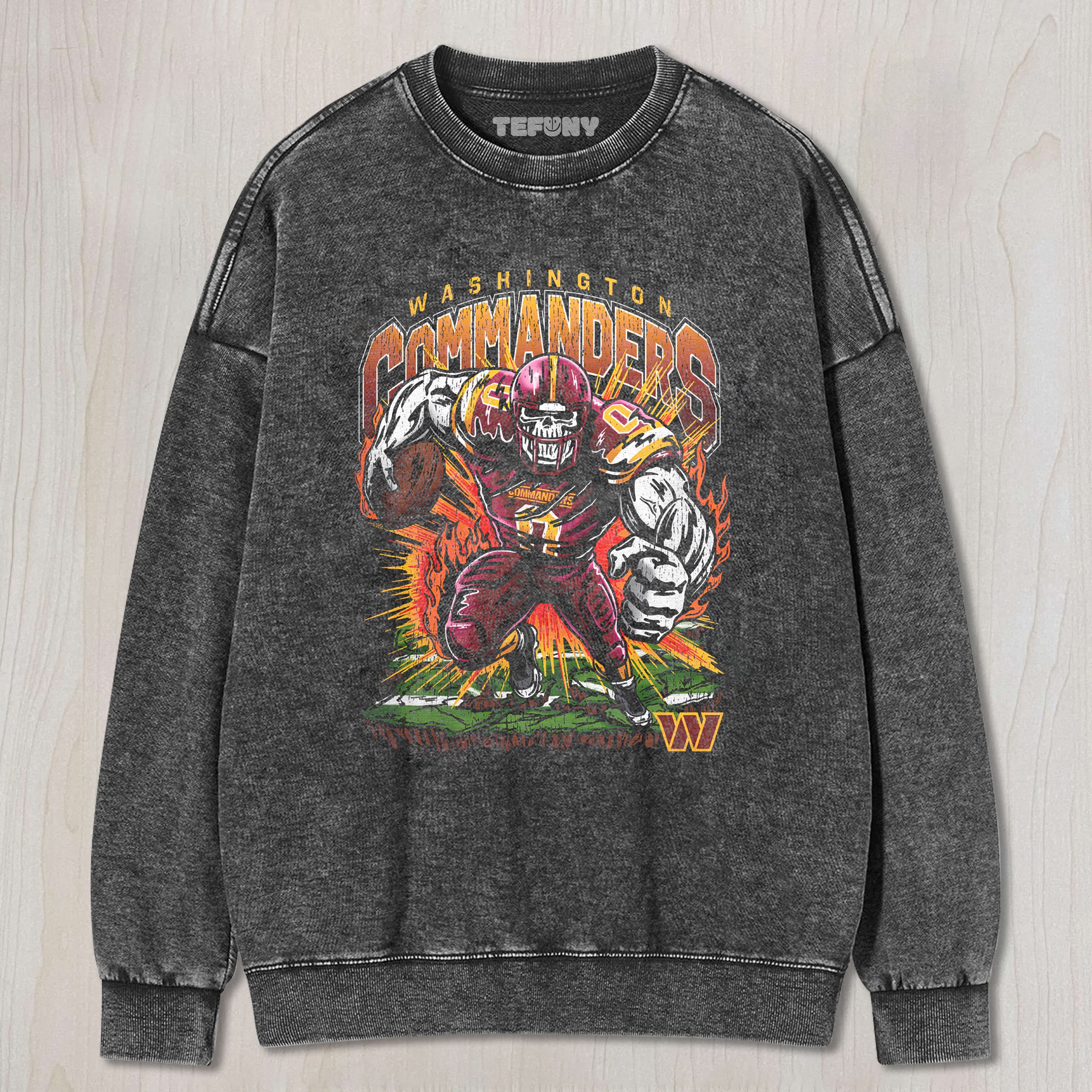 COMMANDERS CHARGE TEE & SWEAT & HOOD