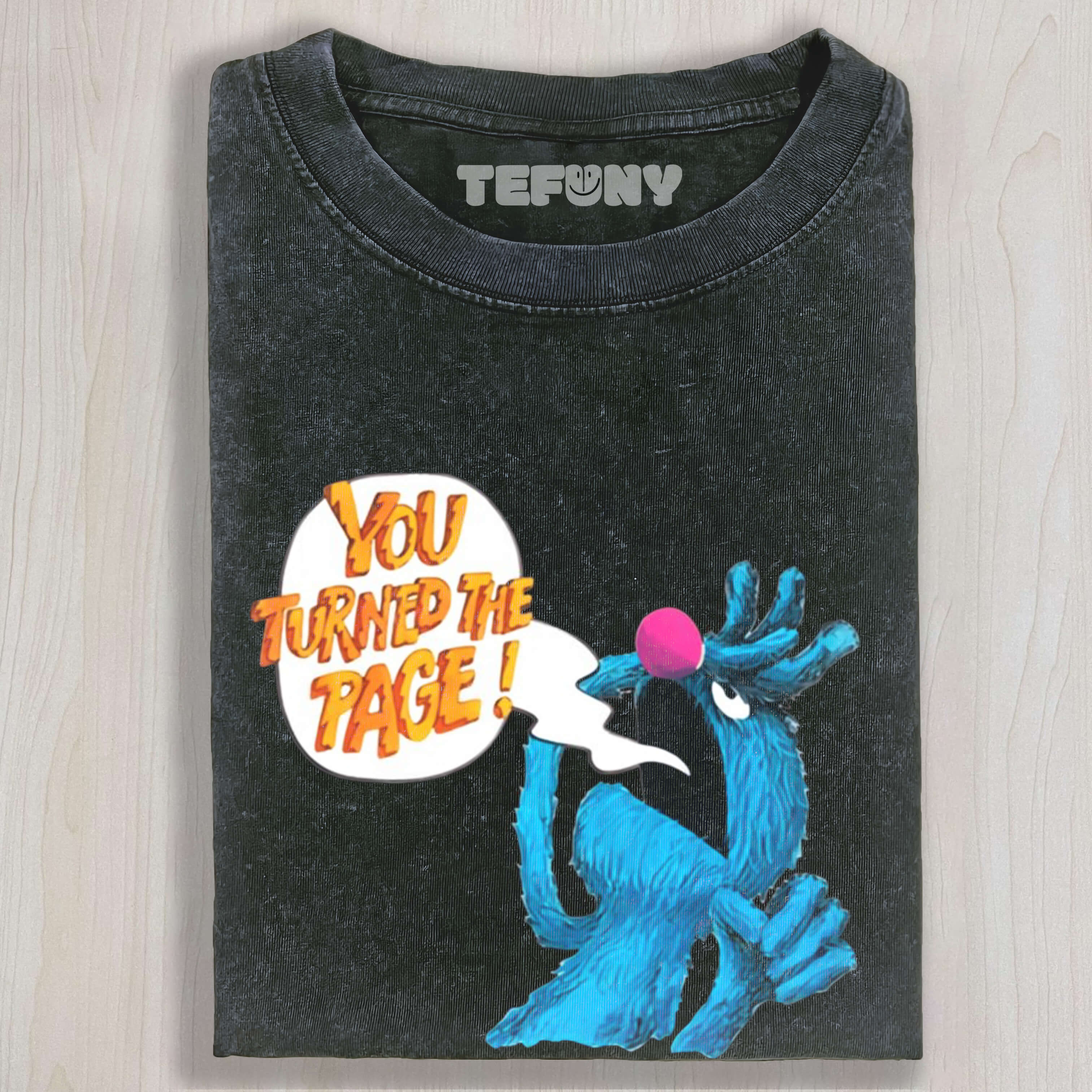 COOKIE MONSTER 'YOU TURNED THE PAGE' TEE & SWEAT & HOOD
