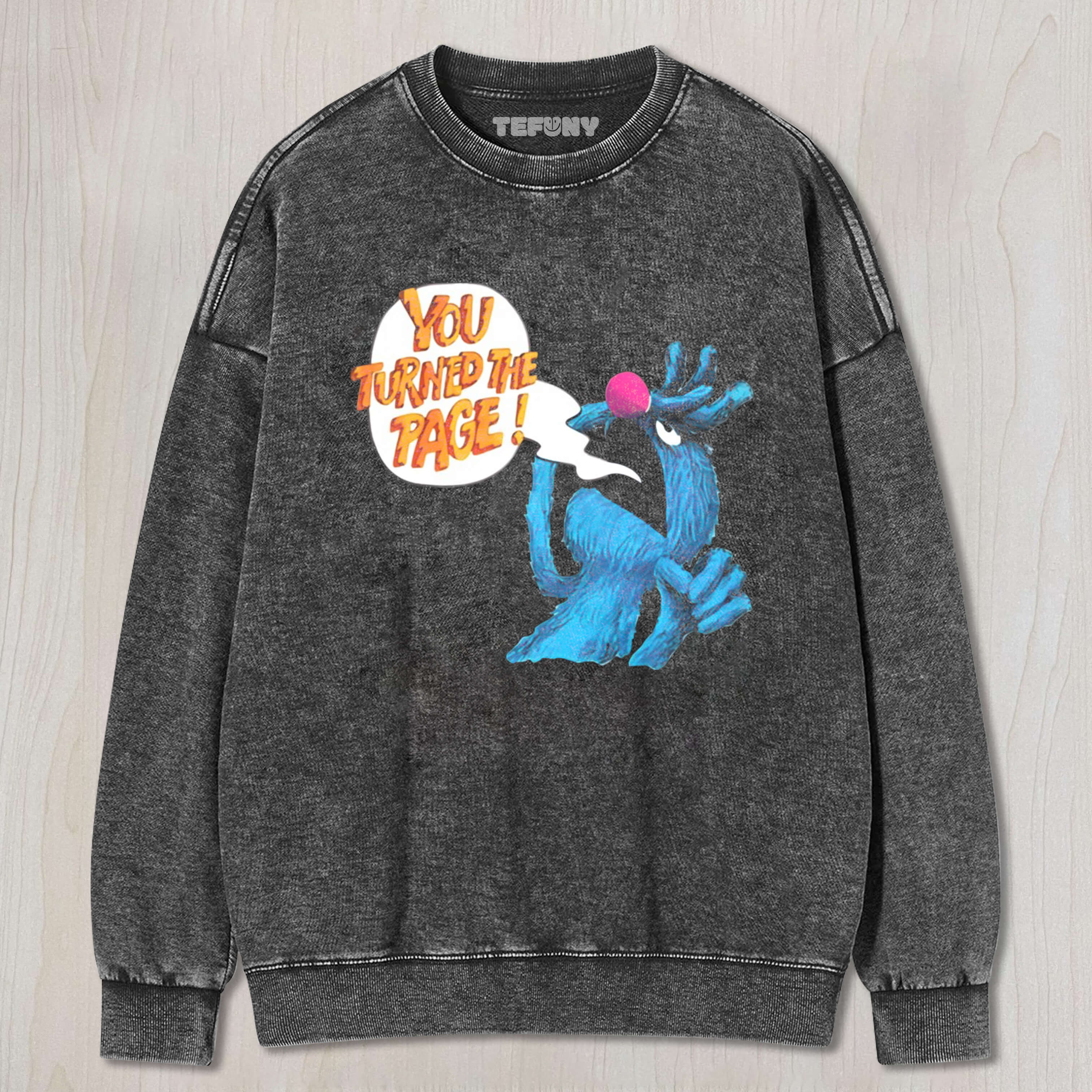 COOKIE MONSTER 'YOU TURNED THE PAGE' TEE & SWEAT & HOOD