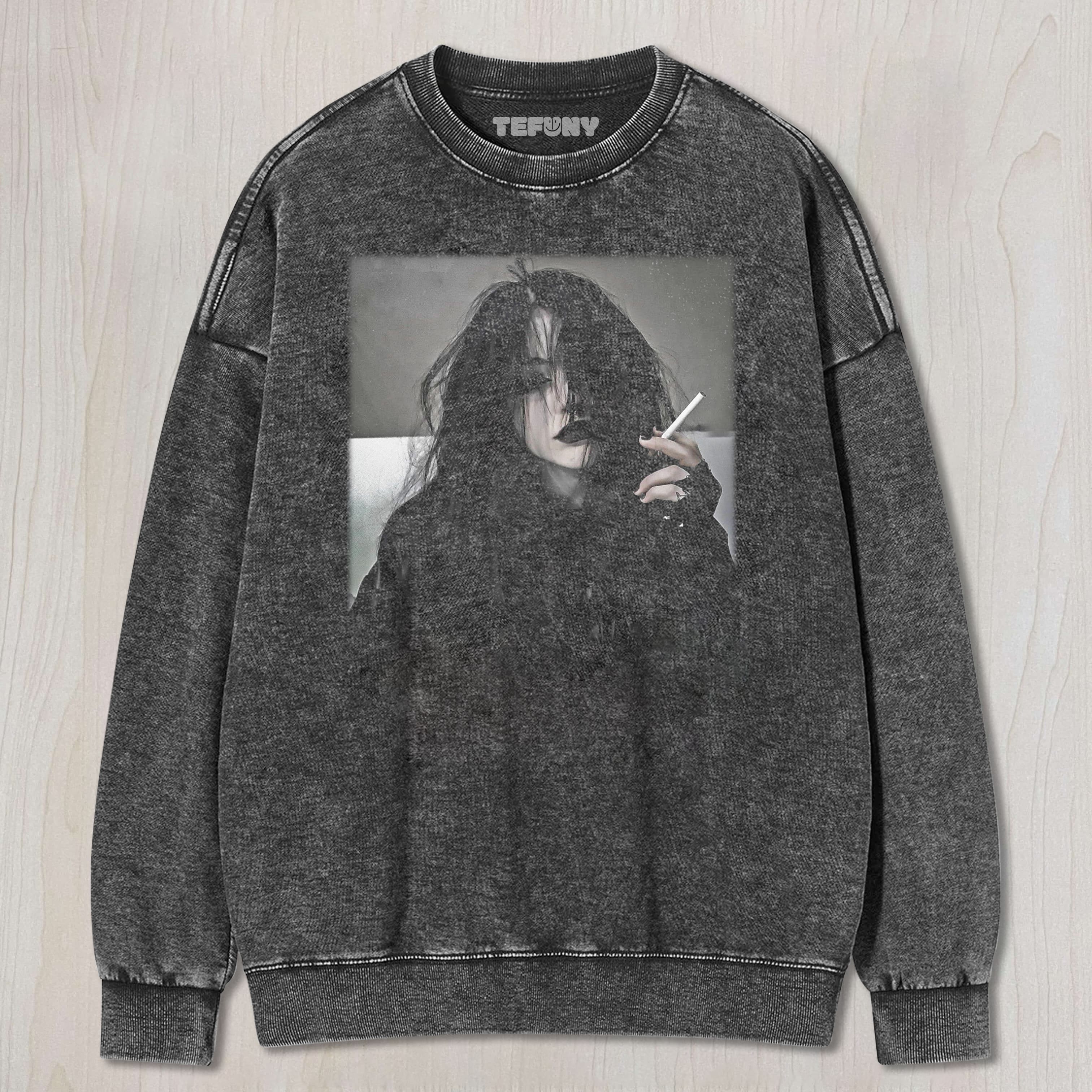 COOL SMOKING WOMAN TEE & SWEAT & HOOD