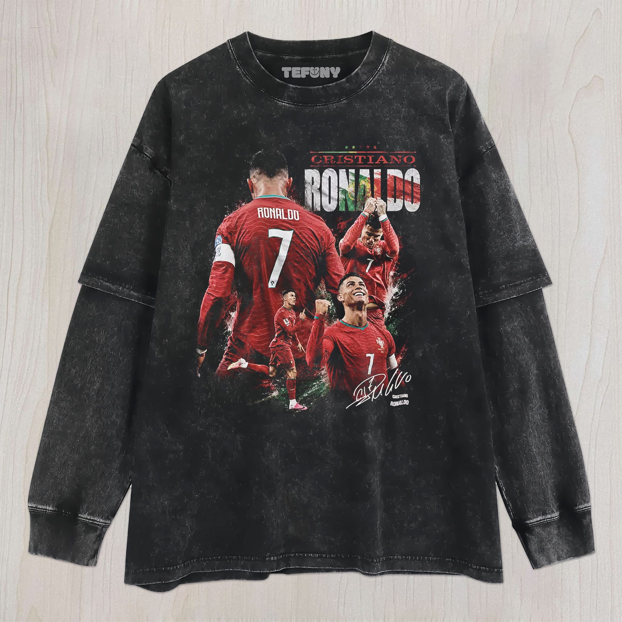 CR7 V3 UNISEX TEE, TANK TOP, LAYERED LS, SWEATSHIRT & HOODIE