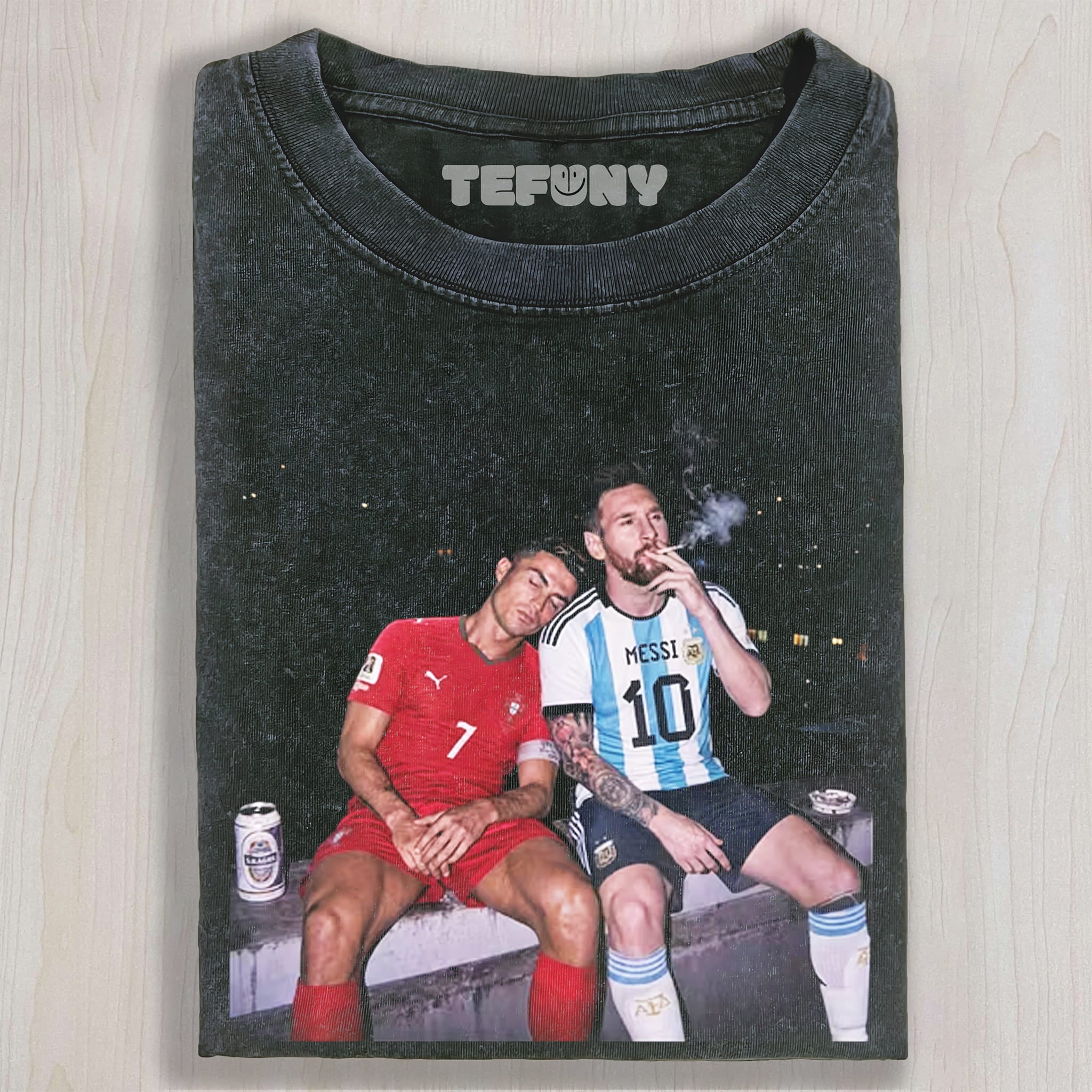 CR7 & MESSI UNISEX TEE, TANK TOP, LAYERED LS, SWEATSHIRT & HOODIE