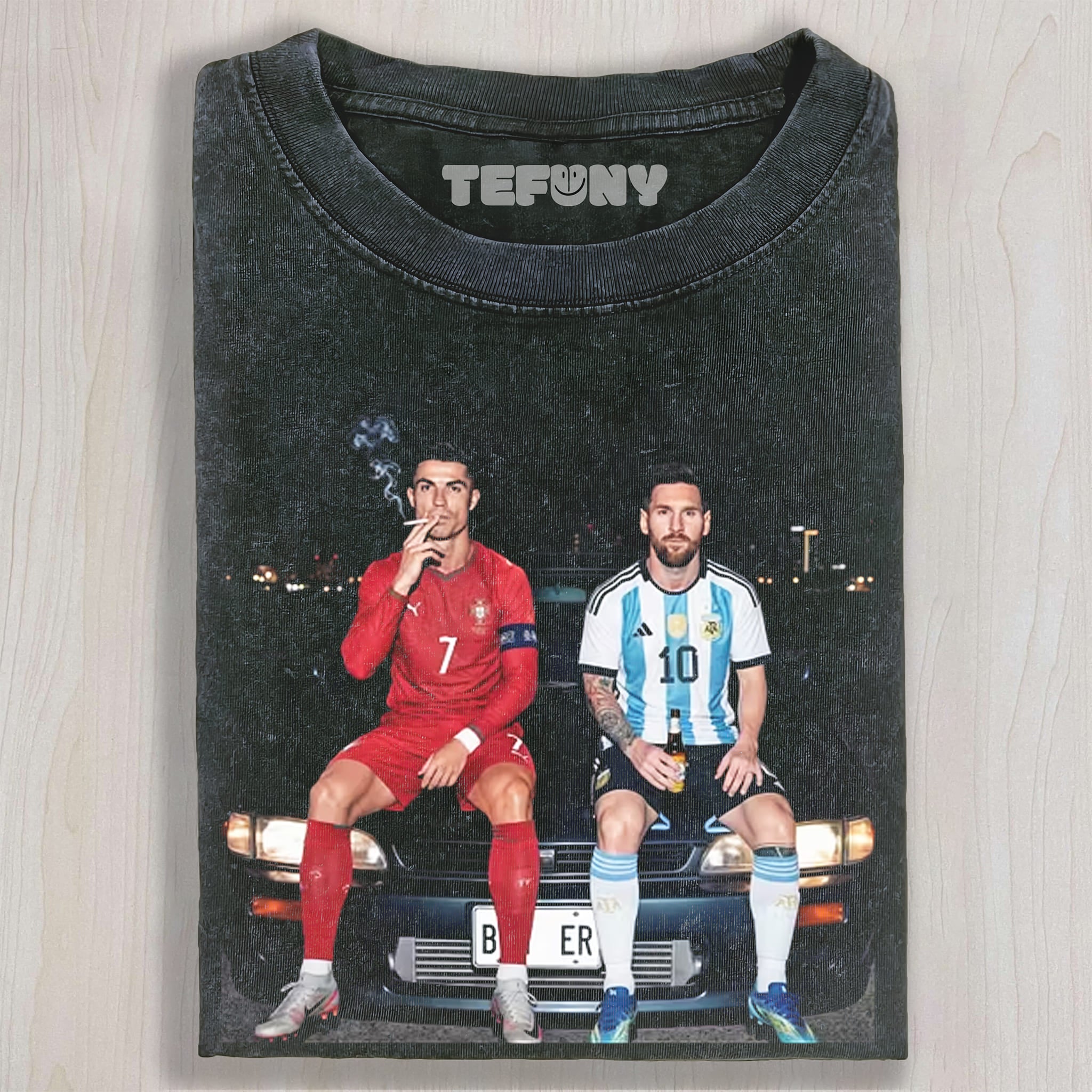 CR7 & MESSI V1 UNISEX TEE, TANK TOP, LAYERED LS, SWEATSHIRT & HOODIE
