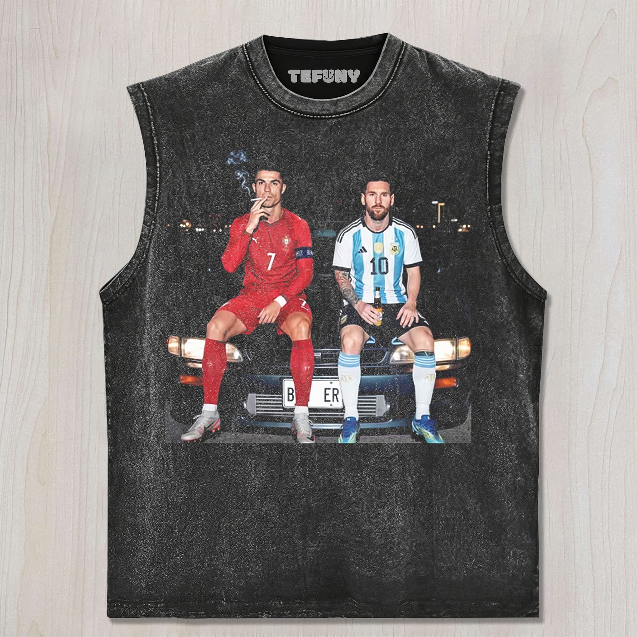CR7 & MESSI V1 UNISEX TEE, TANK TOP, LAYERED LS, SWEATSHIRT & HOODIE