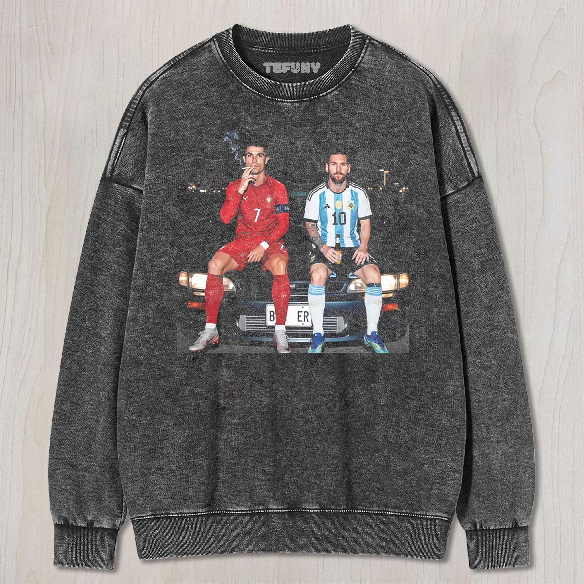 CR7 & MESSI V1 UNISEX TEE, TANK TOP, LAYERED LS, SWEATSHIRT & HOODIE
