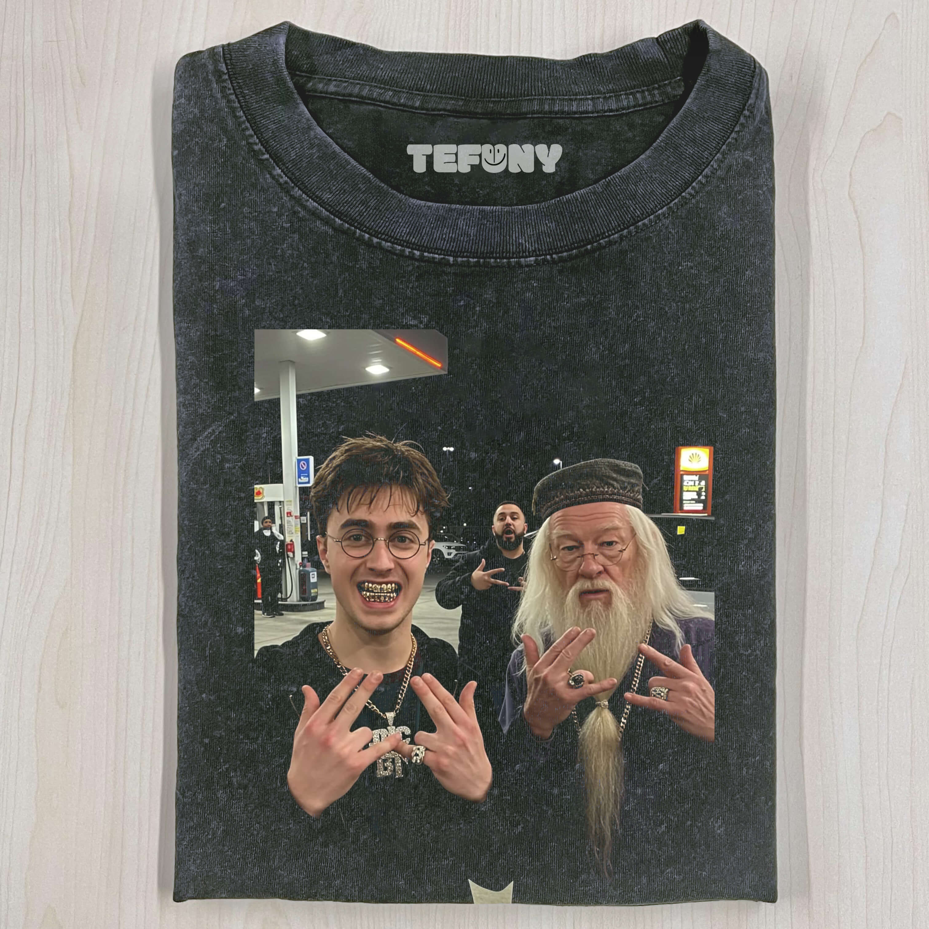 CRAZY GAS STATION T-SHIRT