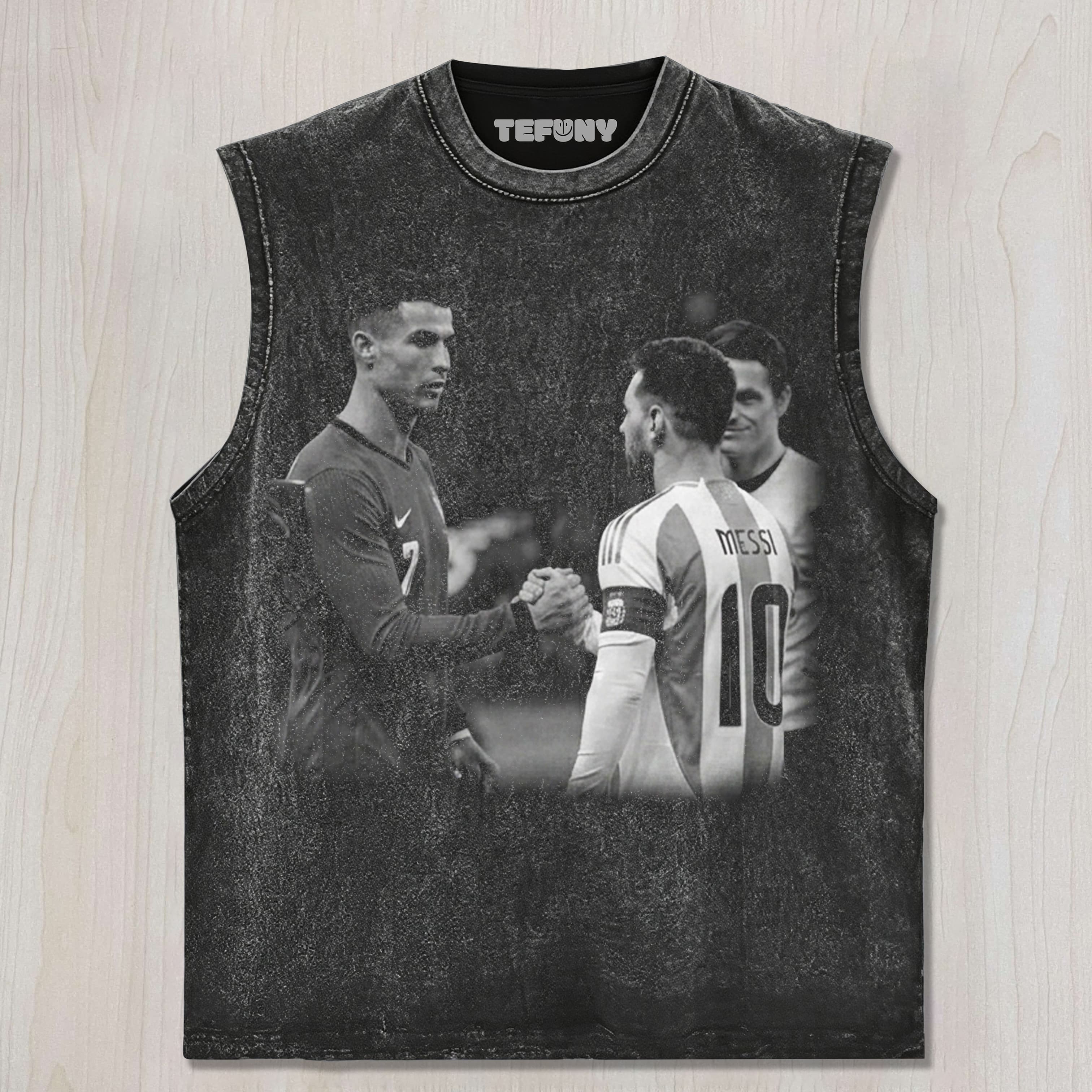 CRISTIANO AND MESSI UNISEX TEE, TANK TOP, LAYERED LS, SWEATSHIRT & HOODIE