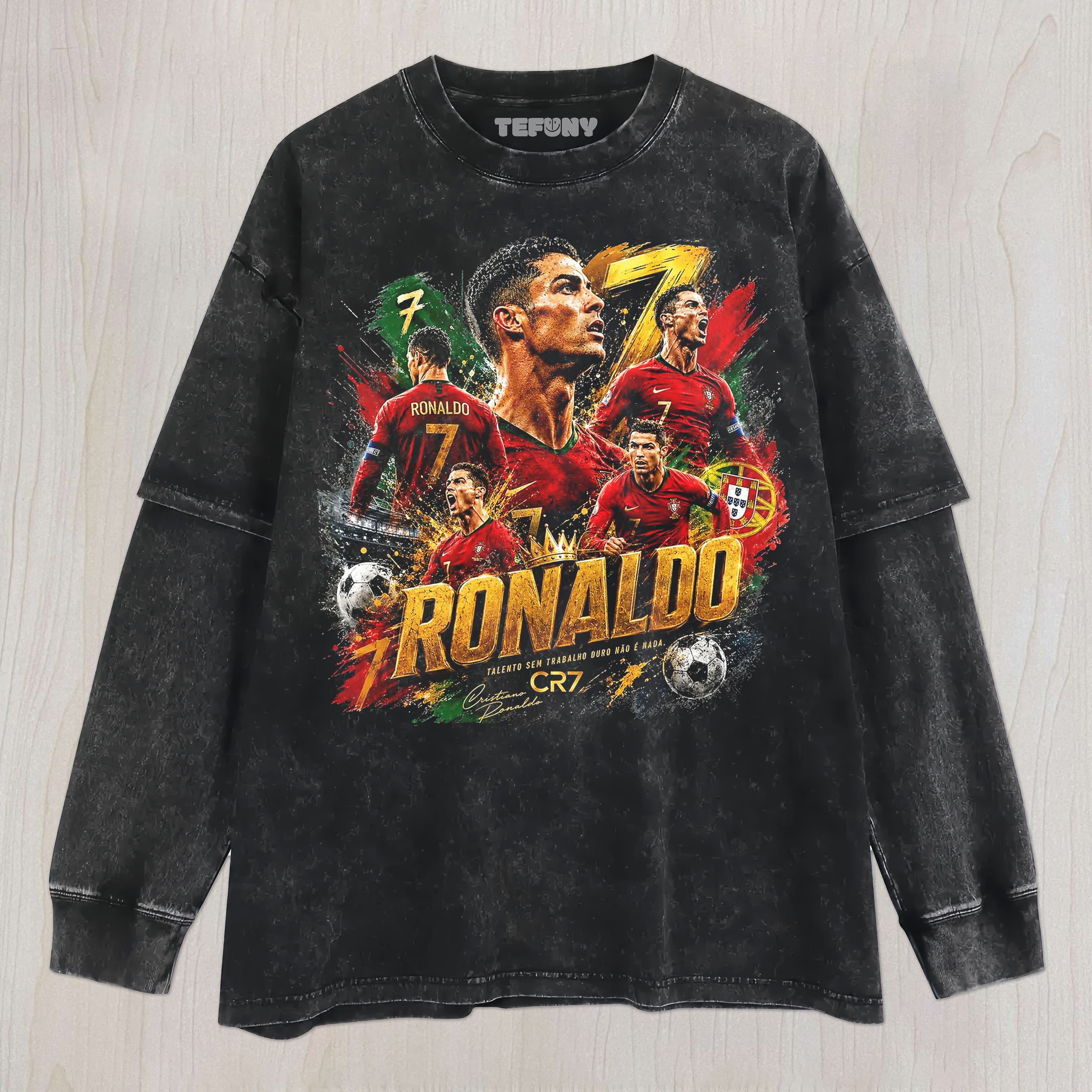 CRISTIANO RONALDO 2026 V2 UNISEX TEE, TANK TOP, LAYERED LS, SWEATSHIRT & HOODIE