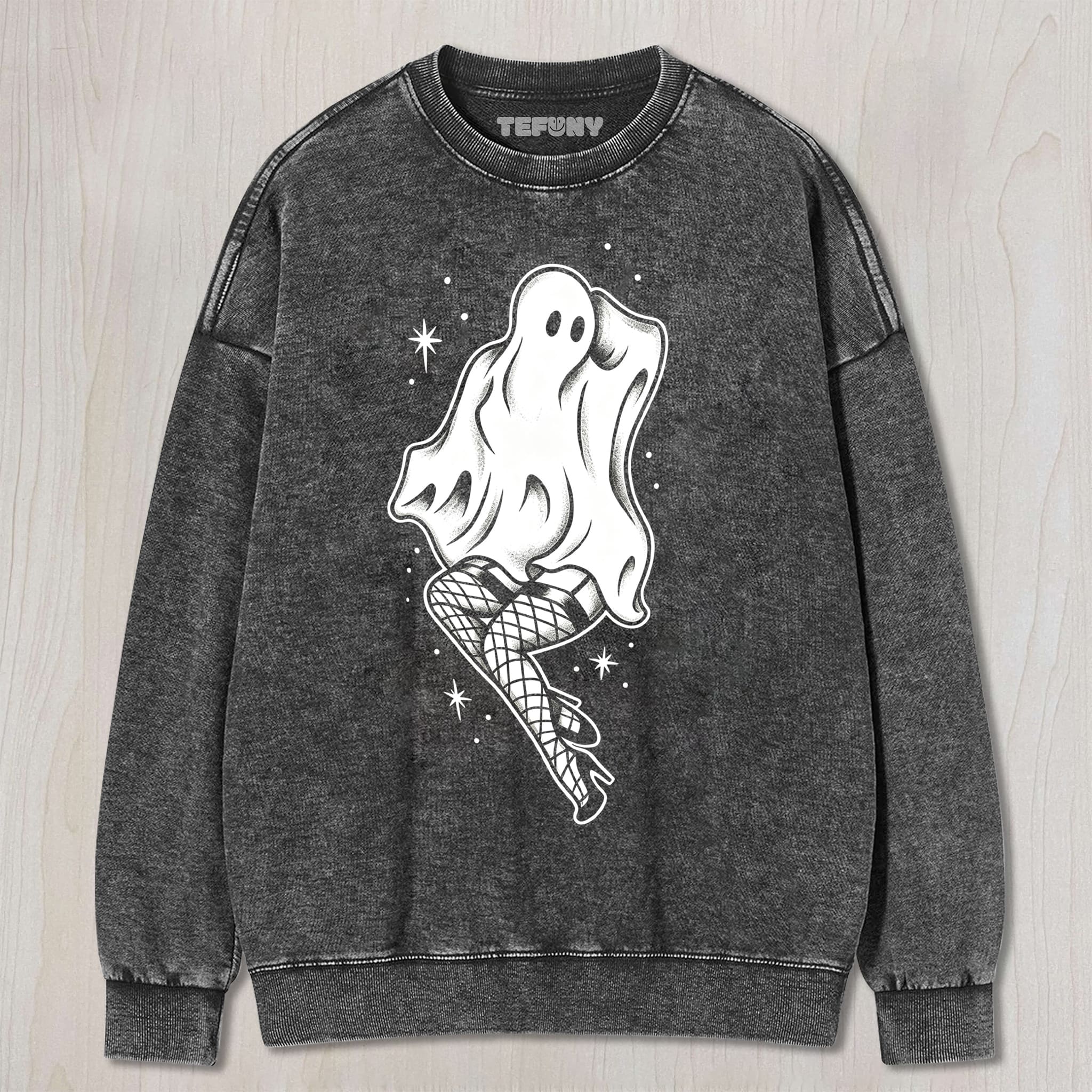 CUTE GHOST T-SHIRT UNISEX TEE, TANK TOP, LAYERED LS, SWEATSHIRT & HOODIE
