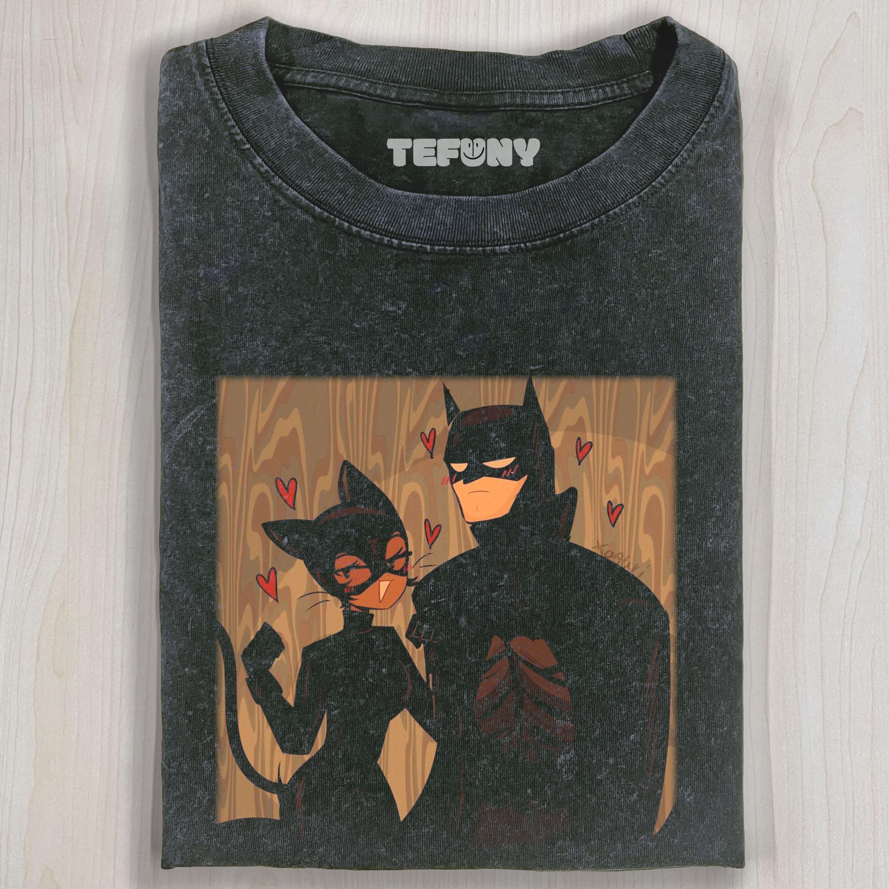 CUTE VERSION OF BATMAN AND CATWOMAN