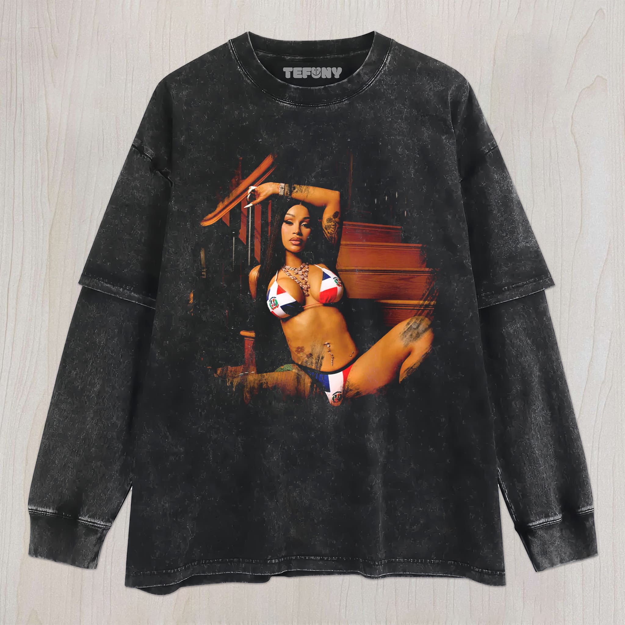 CARDI B V1 UNISEX TEE, TANK TOP, LAYERED LS, SWEATSHIRT & HOODIE