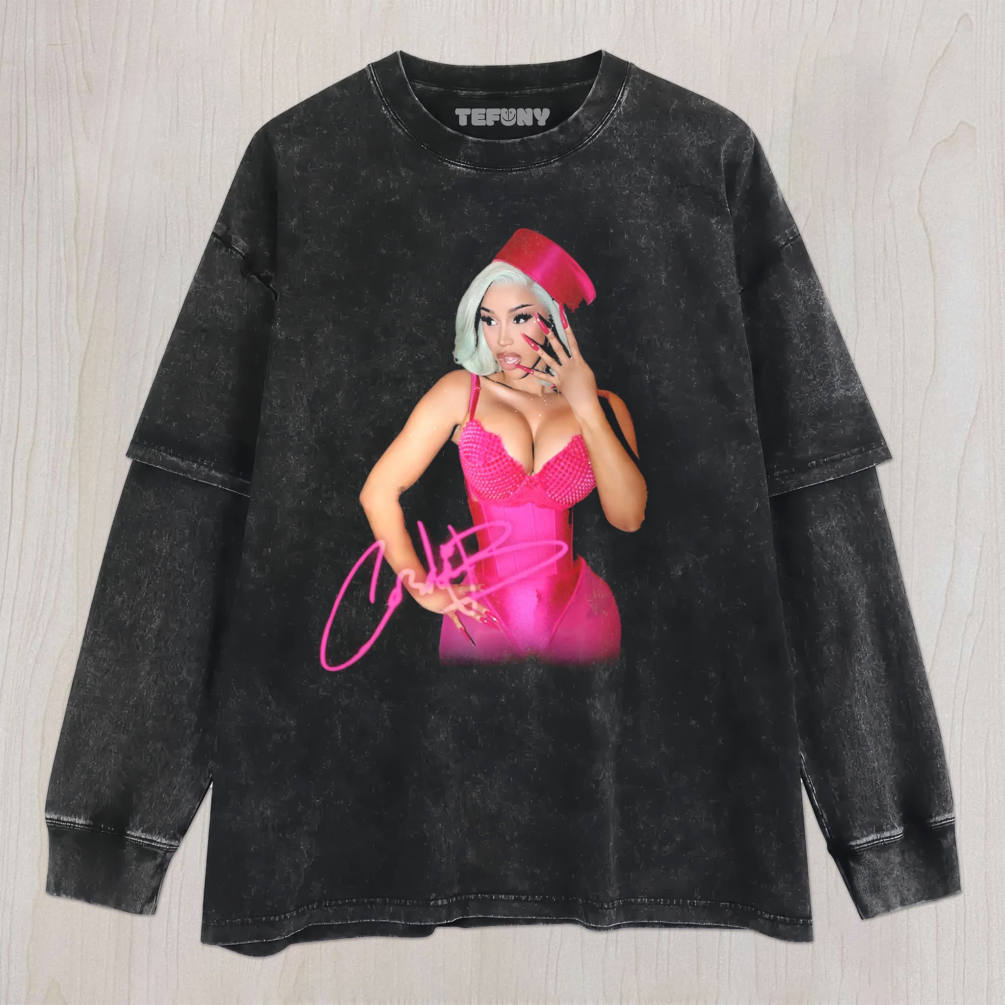 CARDI B V4 UNISEX TEE, TANK TOP, LAYERED LS, SWEATSHIRT & HOODIE