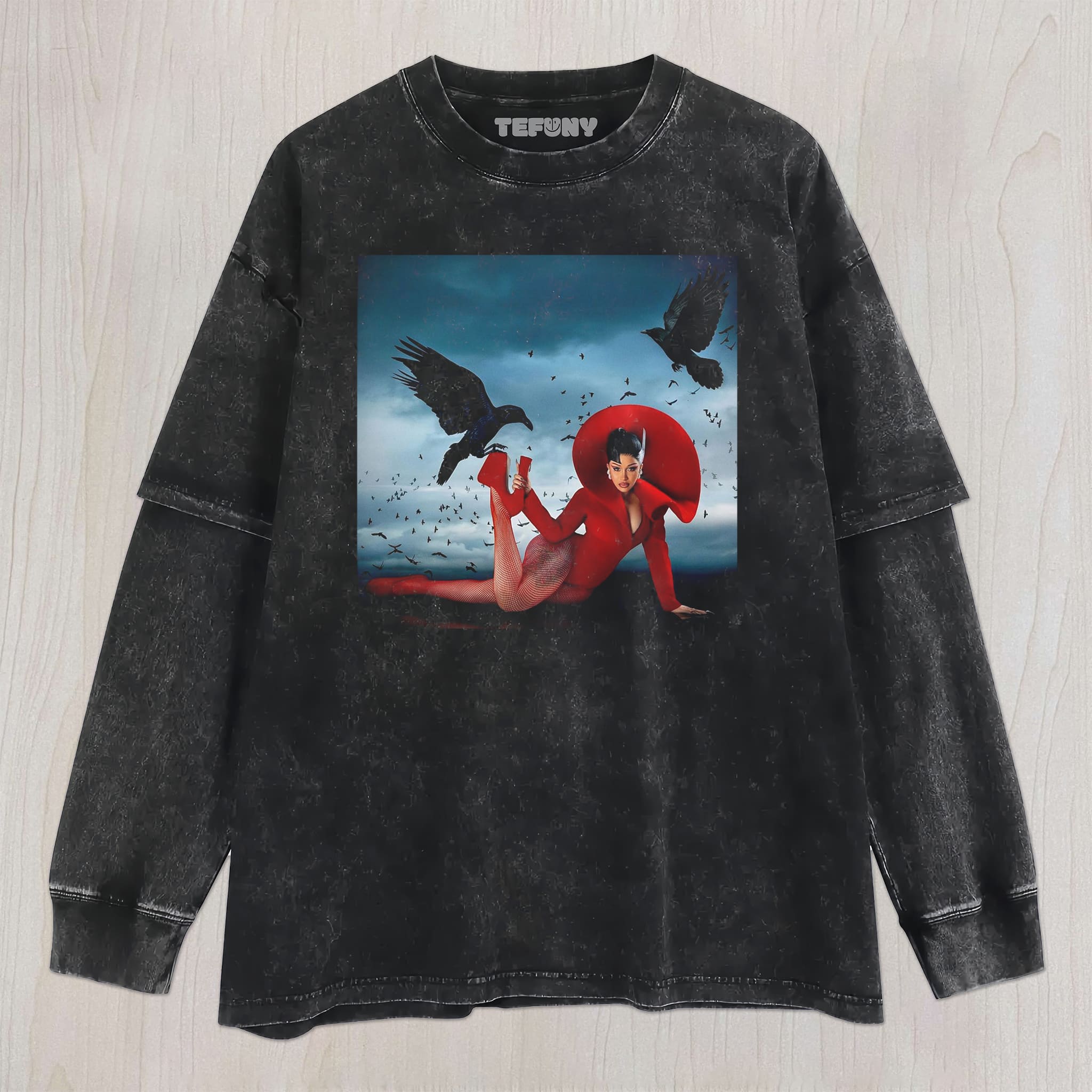 CARDI B V7 UNISEX TEE, TANK TOP, LAYERED LS, SWEATSHIRT & HOODIE