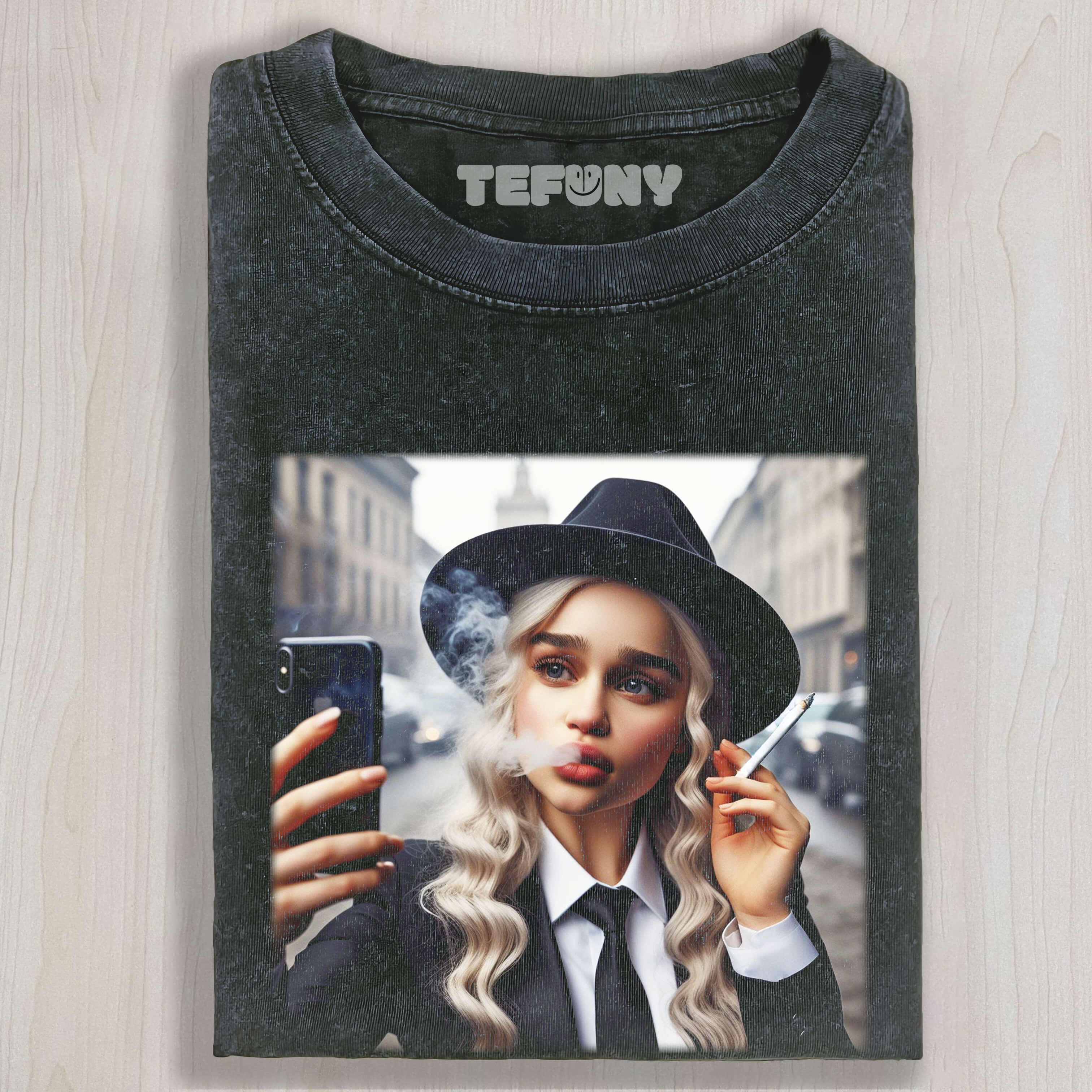 DAENERYS TARGARYEN IN A SUIT SMOKING TEE & SWEAT & HOOD