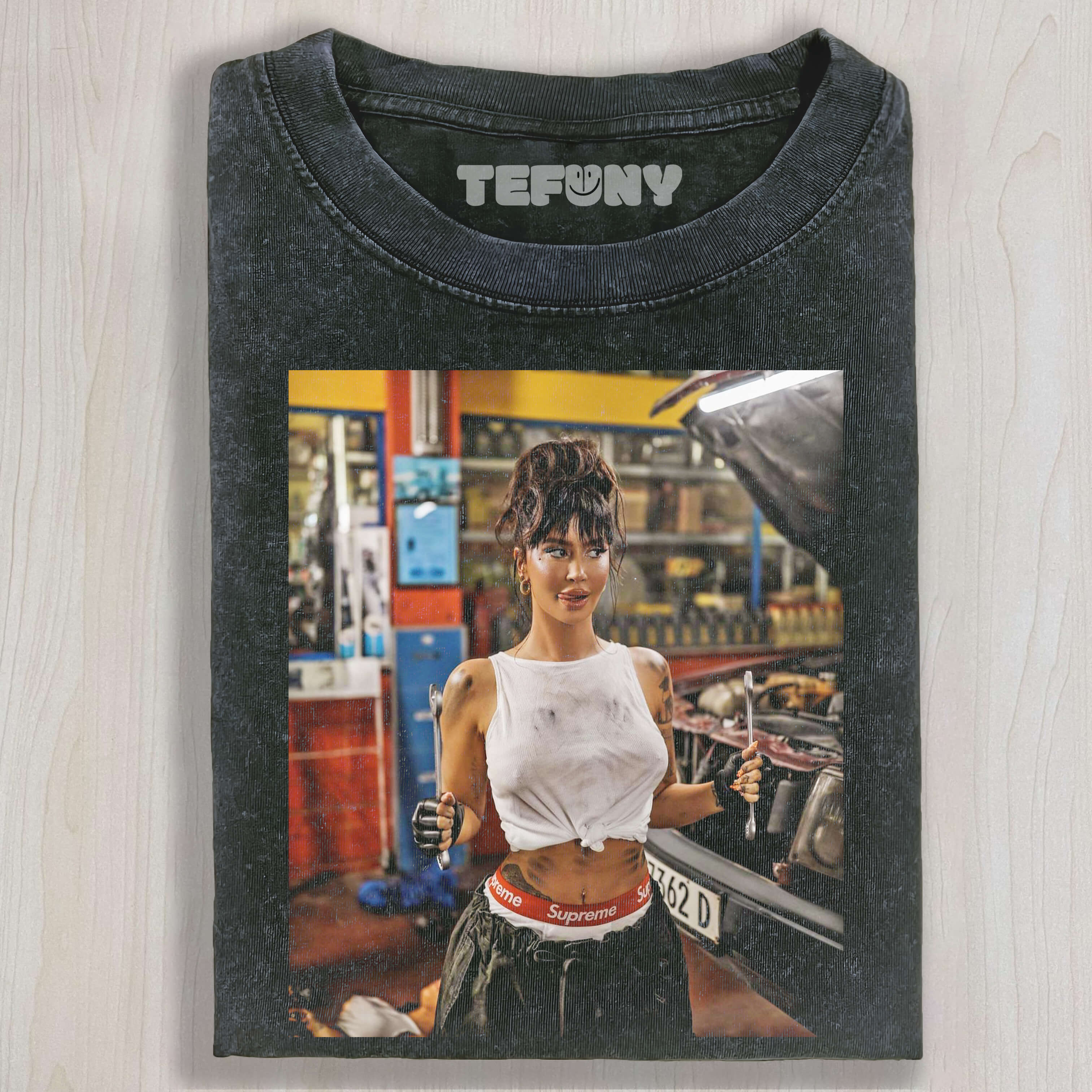 DAFINA ZEQIRI CAR REPAIR T-SHIRT & LONG SLEEVES & HOODIES