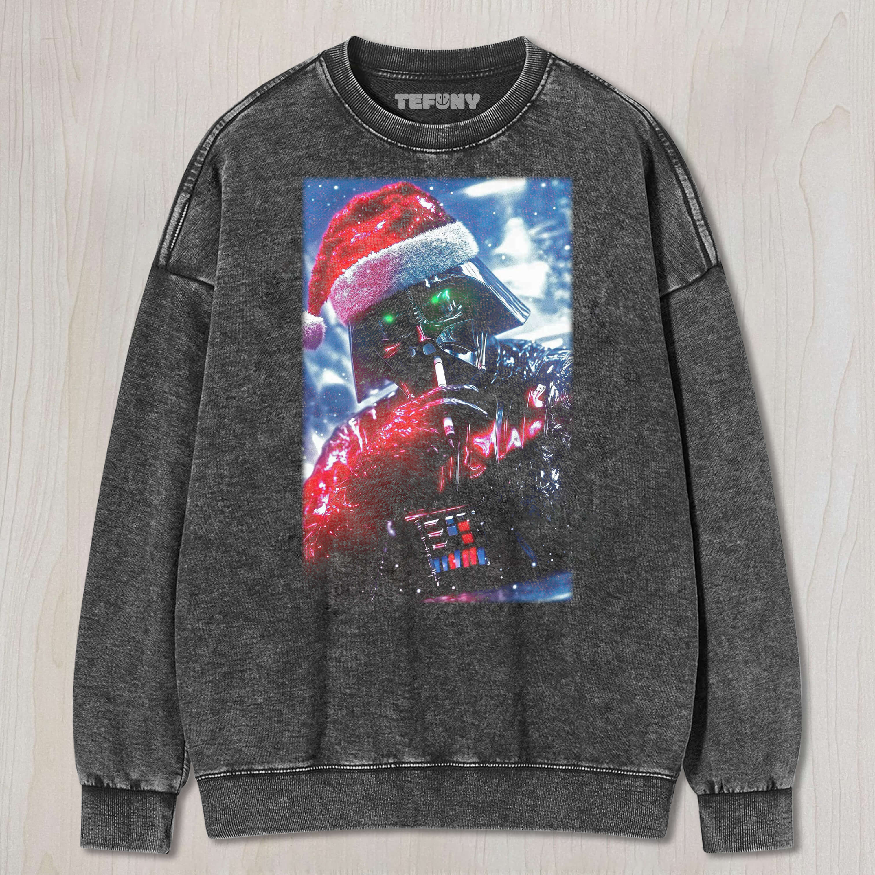 DARTH VADER SMOKING CHRISTMAS EDITION TEE & SWEAT & HOOD