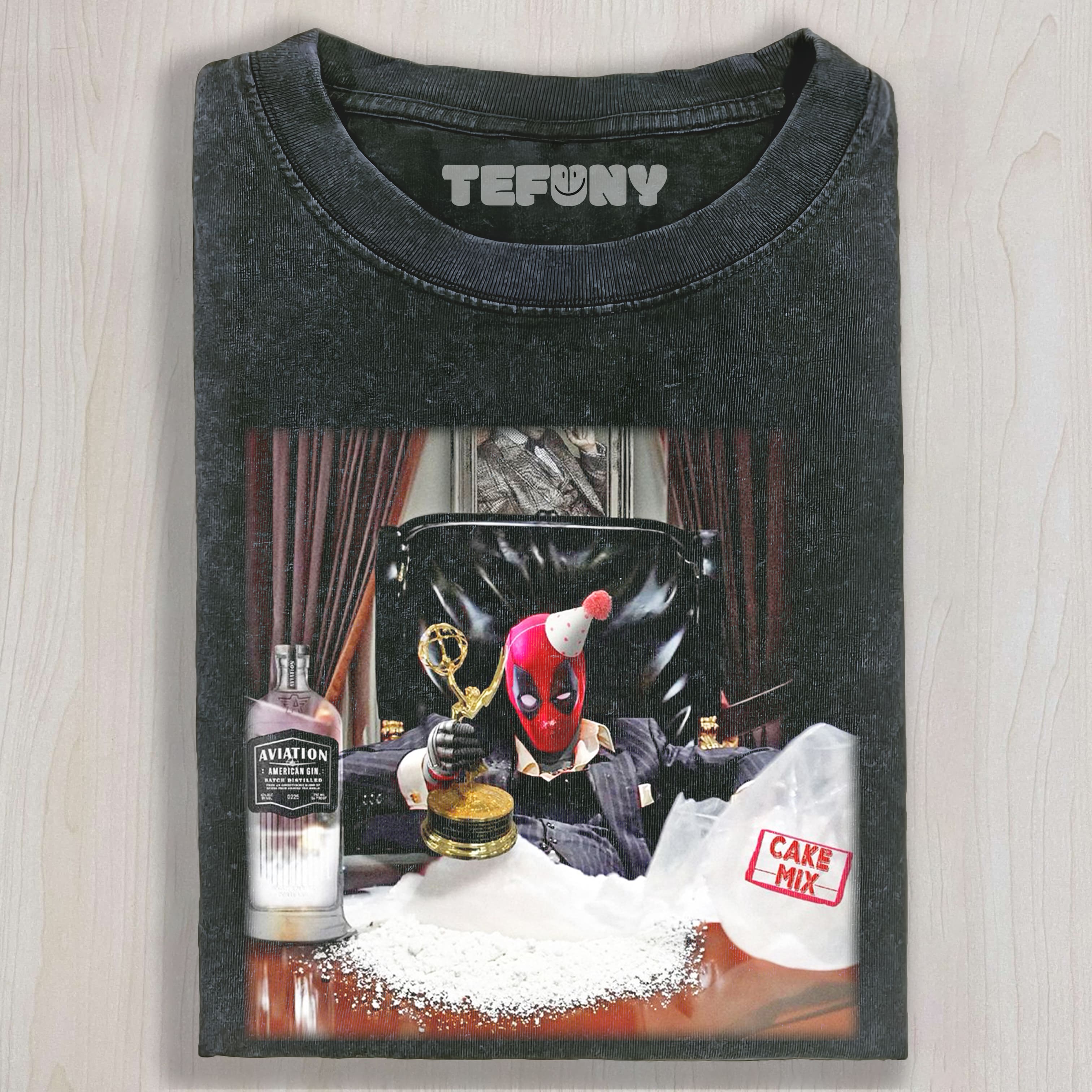 DEADPOOL AND CAKE MIX TEE & SWEAT & HOOD