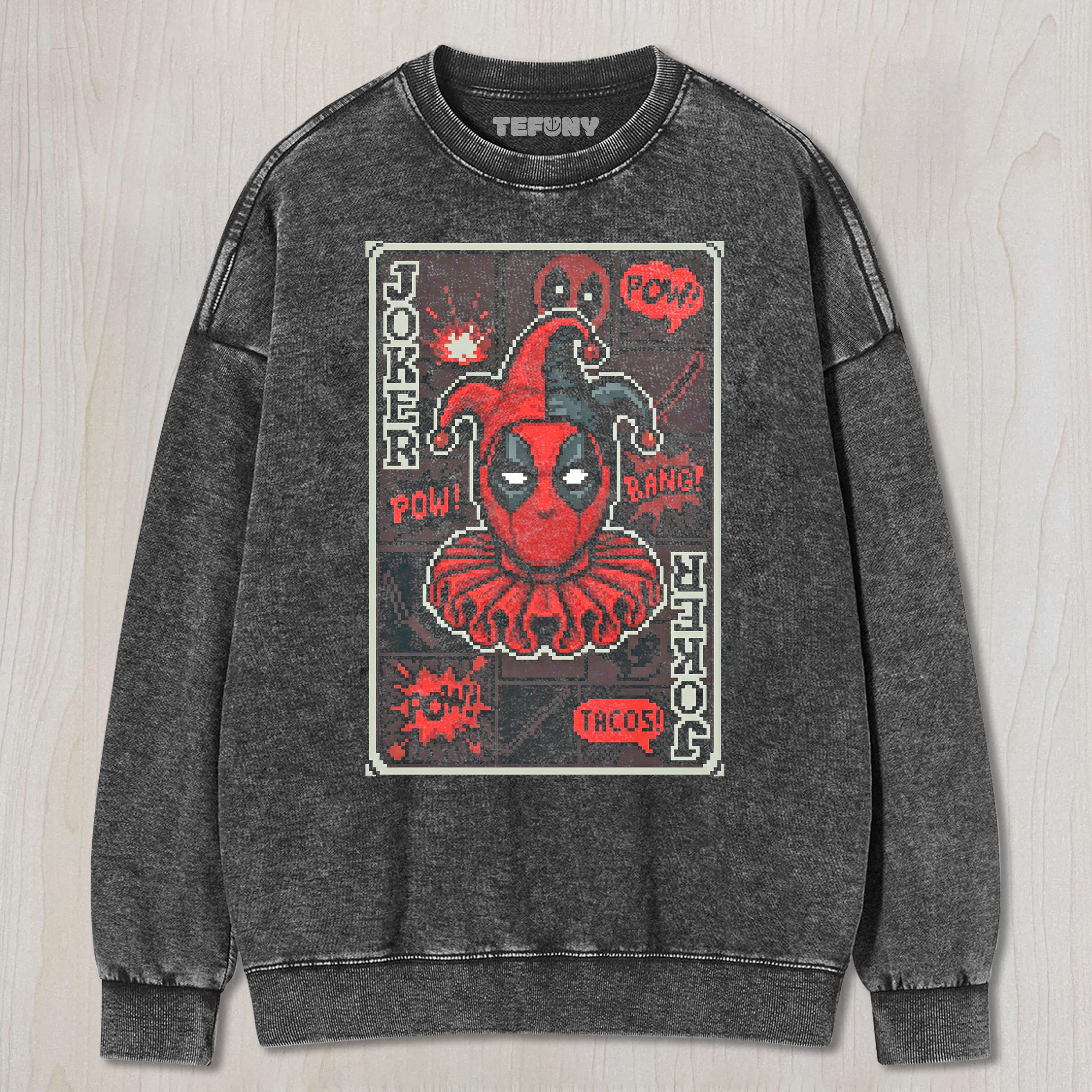 DEADPOOL CARD TEE & SWEAT & HOOD