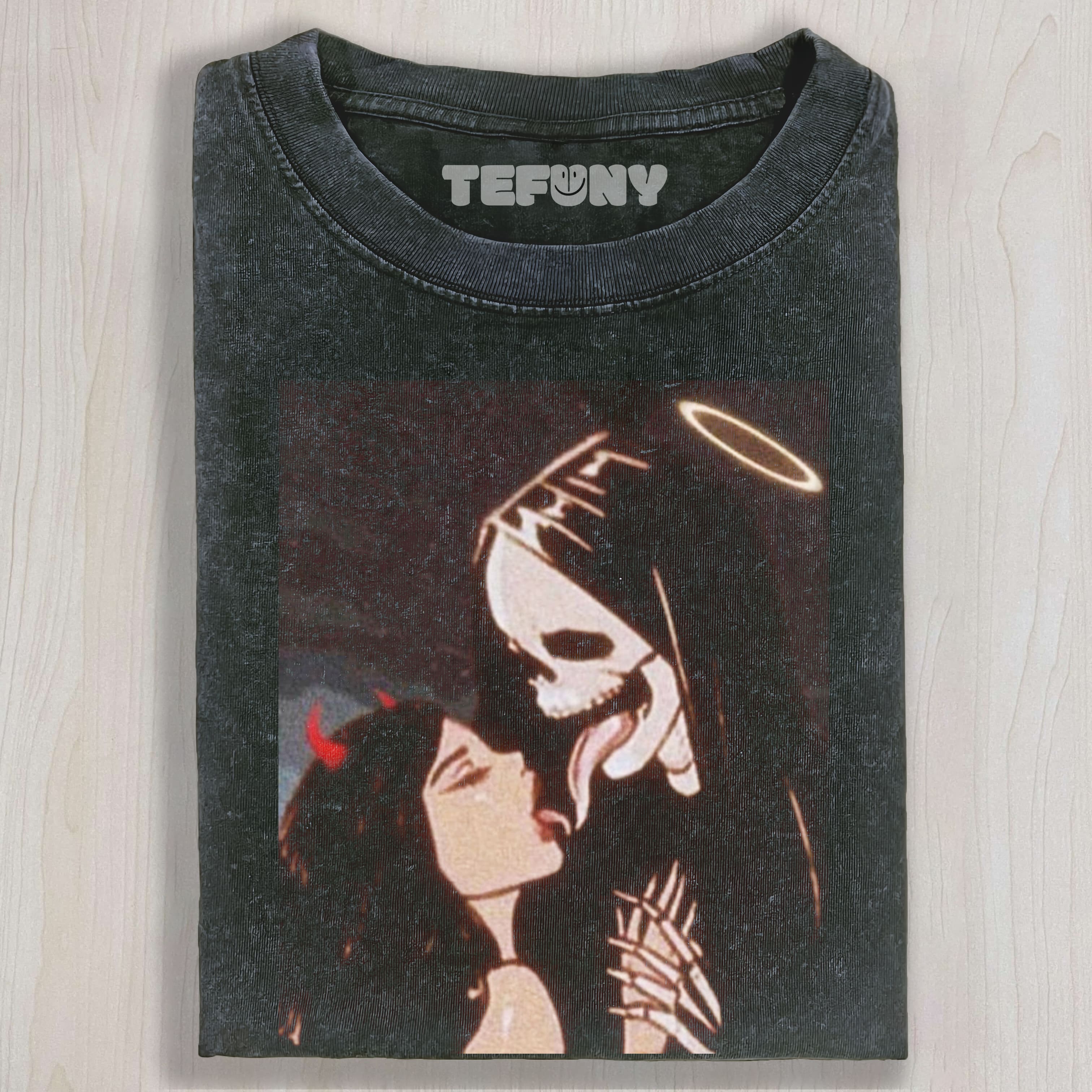 DEATH AND THE FEMALE DEMON TEE & SWEAT & HOOD