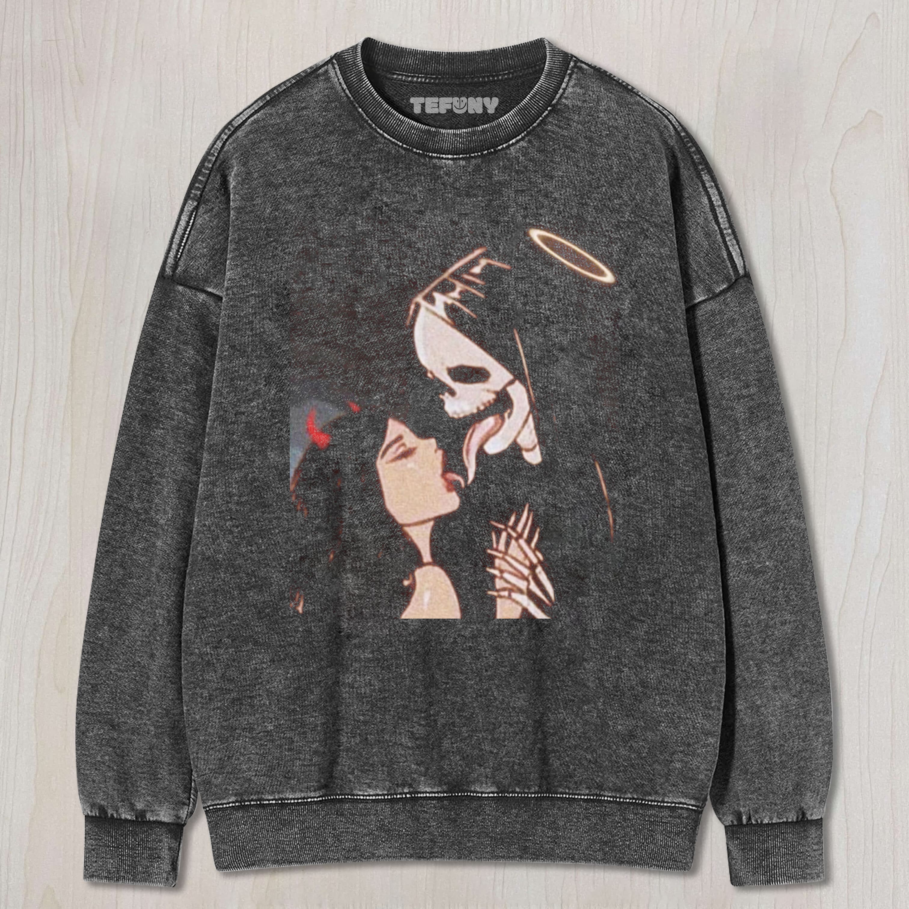DEATH AND THE FEMALE DEMON TEE & SWEAT & HOOD