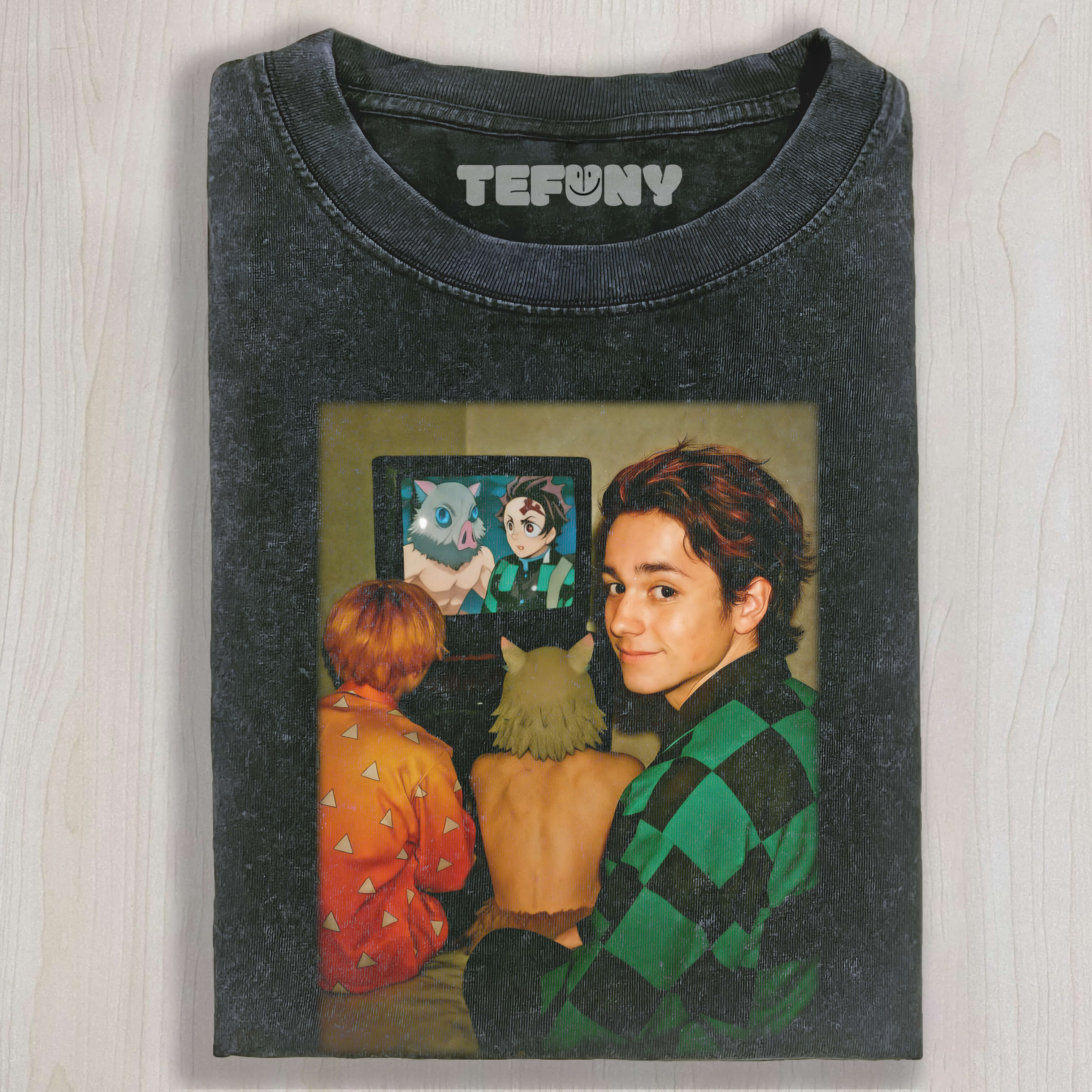 DEMON SLAYER RETRO TV TEE & SWEAT & HOOD