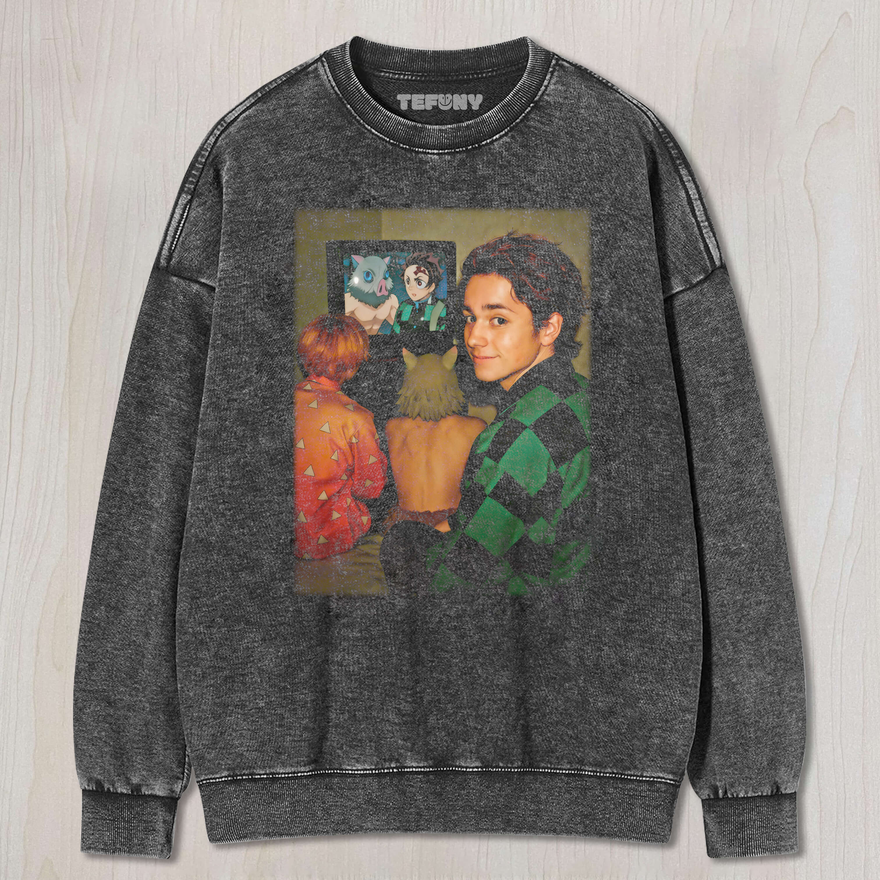 DEMON SLAYER RETRO TV TEE & SWEAT & HOOD