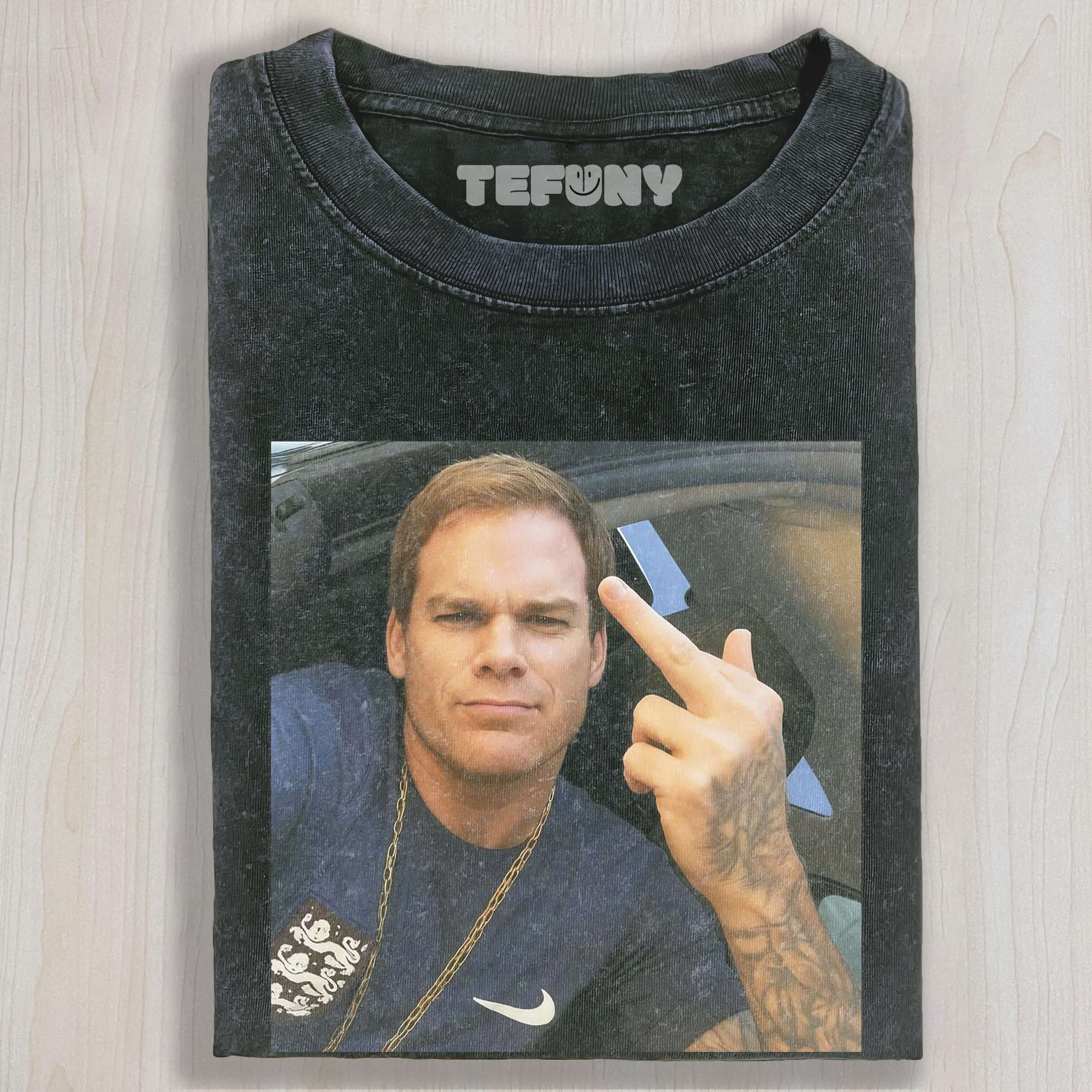 DEXTER MIDDLE FINGER TEE & SWEAT & HOOD