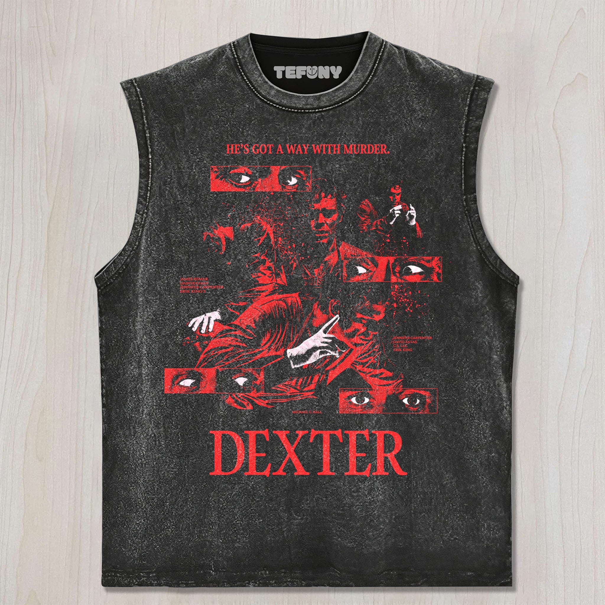 DEXTER N2 UNISEX TEE, TANK TOP, LAYERED LS, SWEATSHIRT & HOODIE