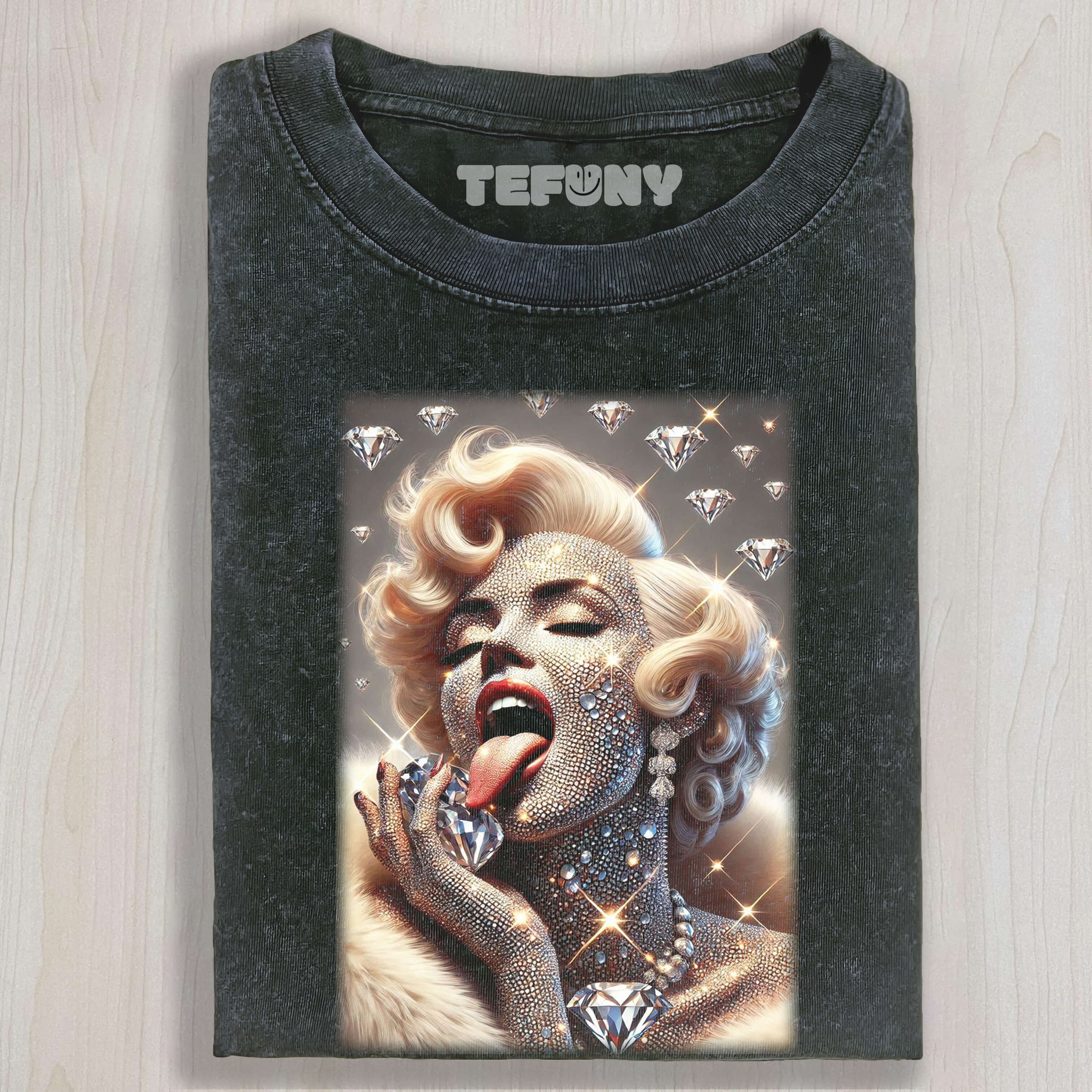 DIAMOND MARILYN MONROE TEE & SWEAT & HOOD