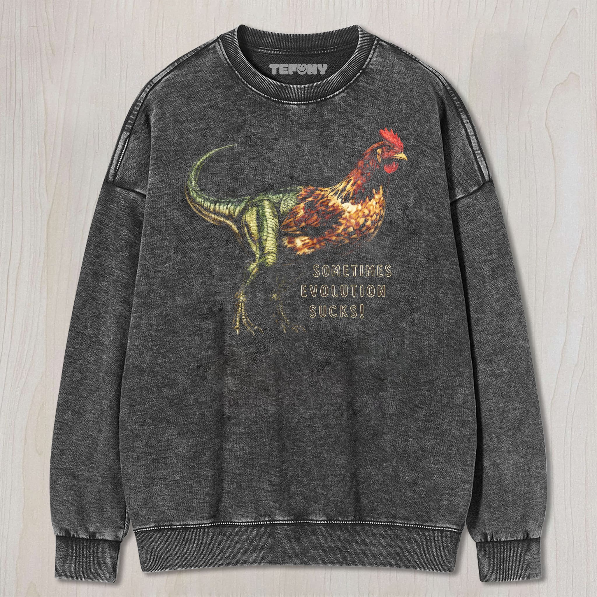 DINOSAUR EVOLUTION GRAPHIC UNISEX TEE, TANK TOP, LAYERED LS, SWEATSHIRT & HOODIE