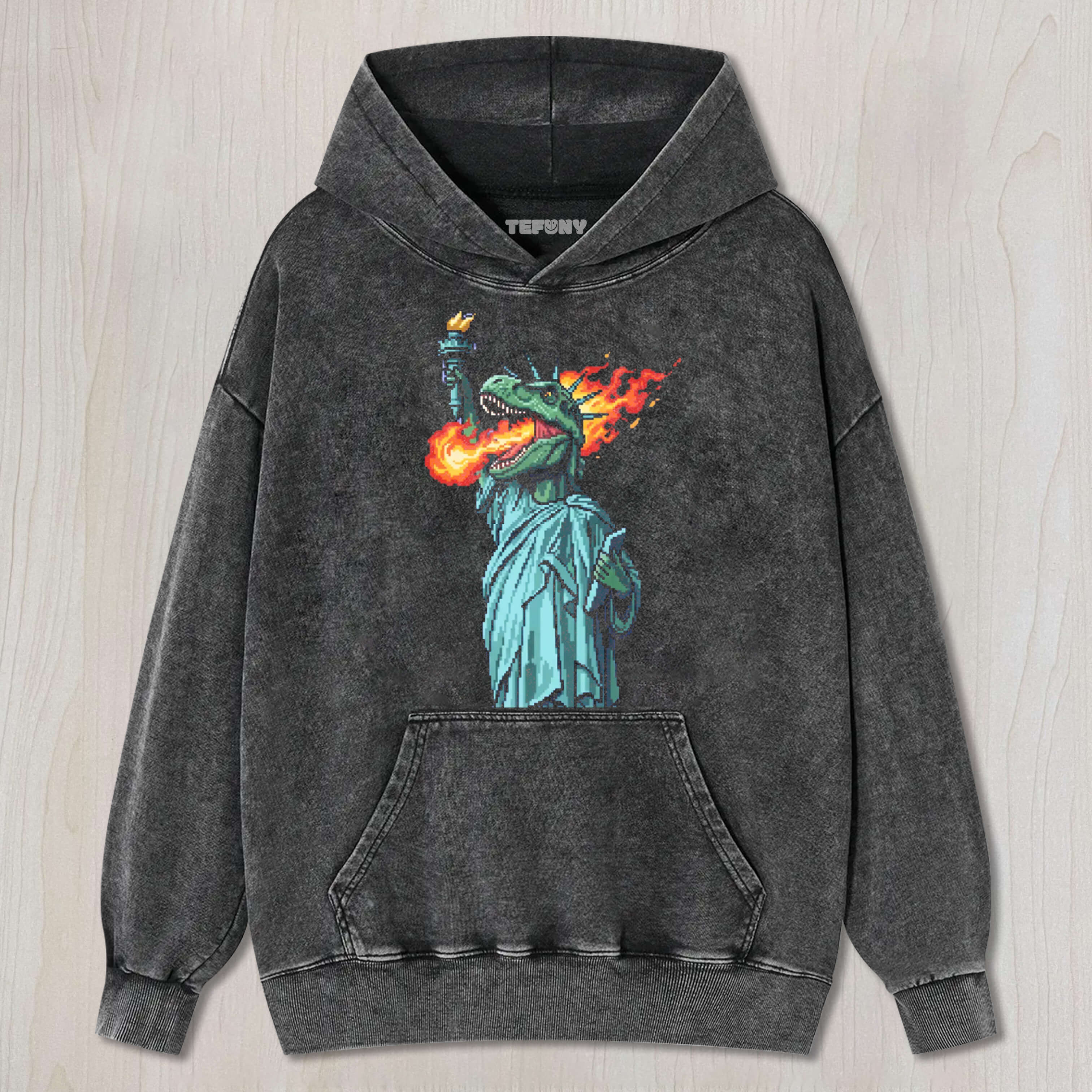 DINOSAUR LIBERTY FIRE TEE & SWEAT & HOOD