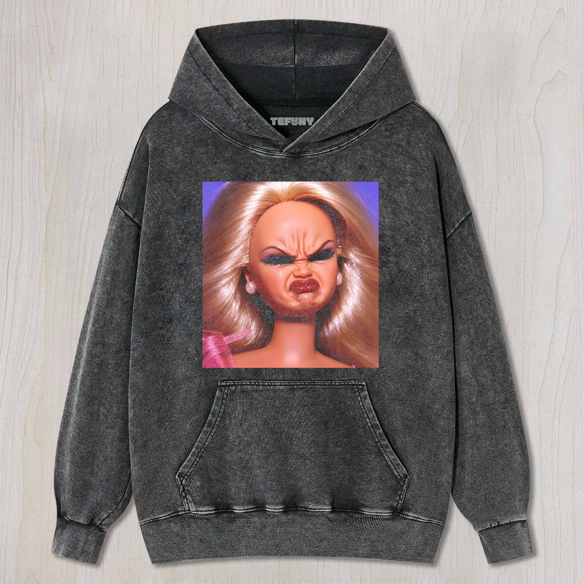 DISGUSTED DOLL FACE MEME UNISEX TEE, TANK TOP, LAYERED LS, SWEATSHIRT & HOODIE