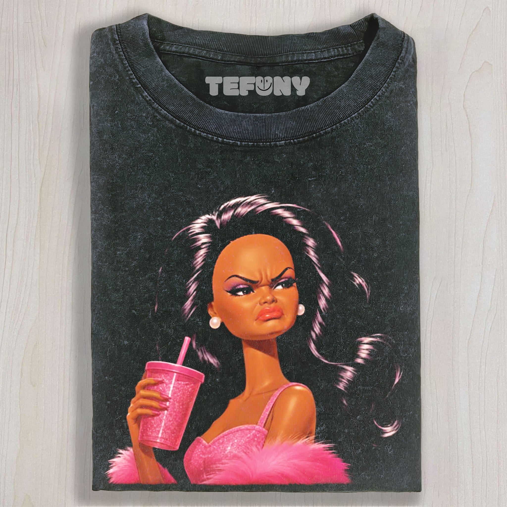 DISTRESSED DOLL MEME V4 UNISEX TEE, TANK TOP, LAYERED LS, SWEATSHIRT & HOODIE