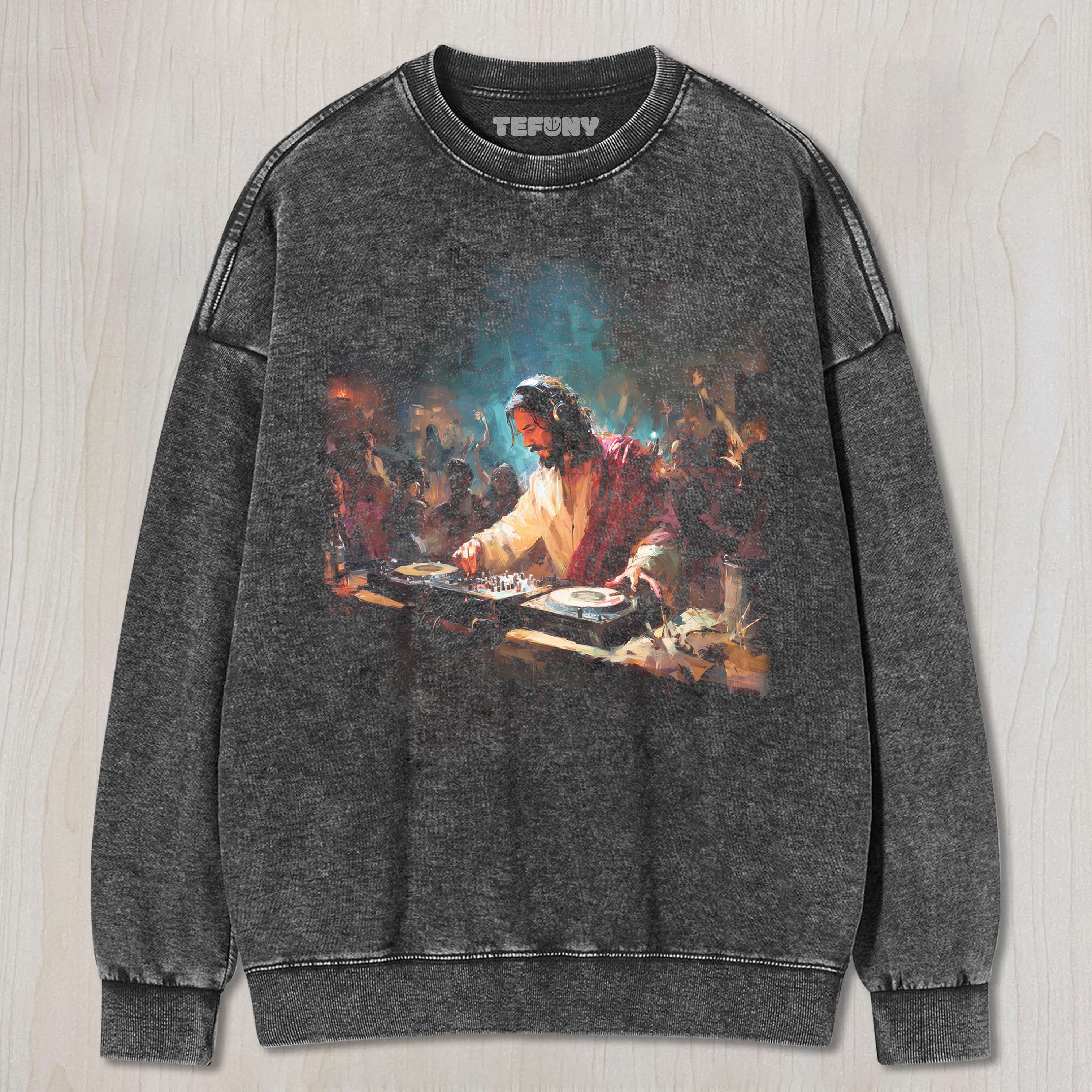 DJ JESUS TEE & SWEAT & HOOD