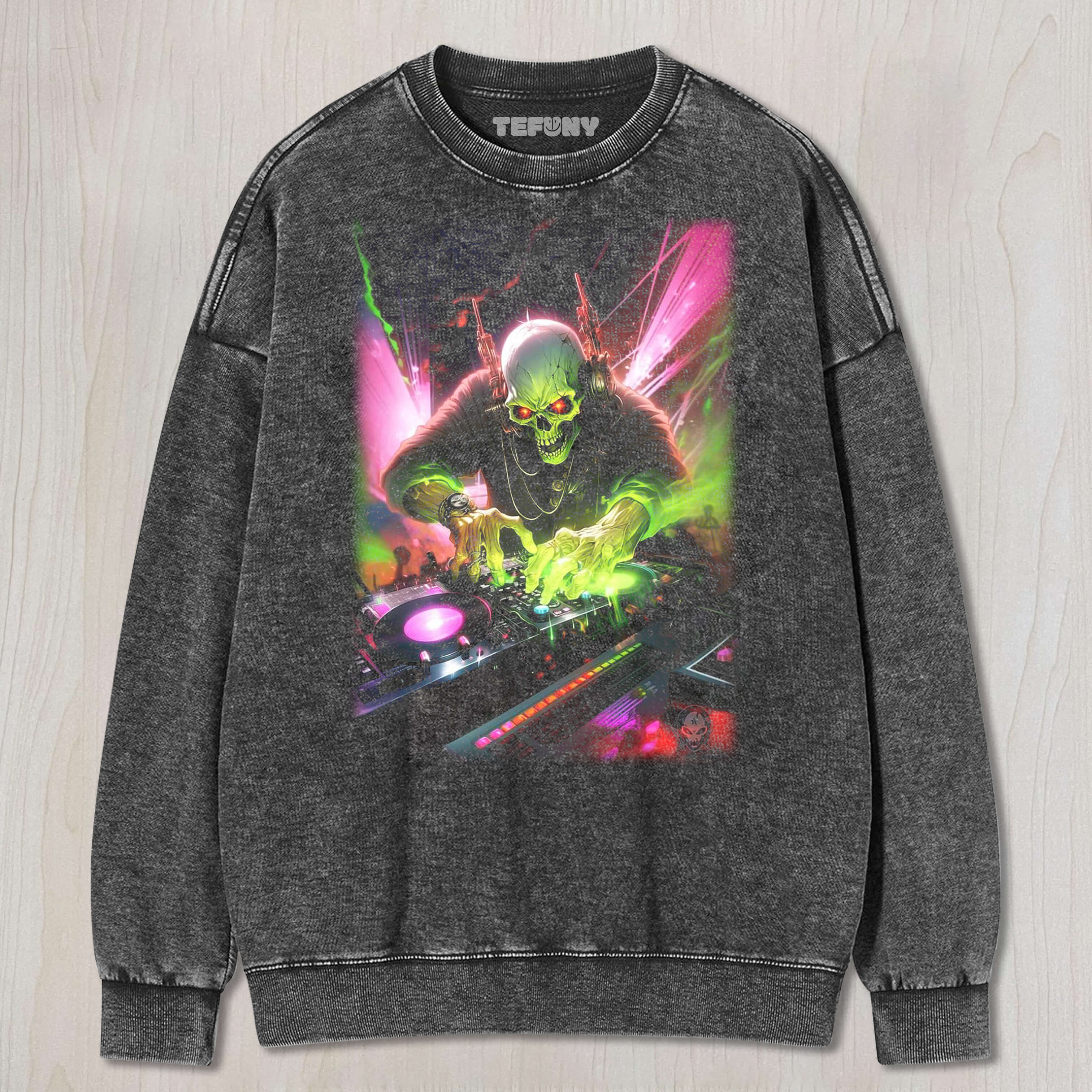 DJ SKELETON TEE & SWEAT & HOOD