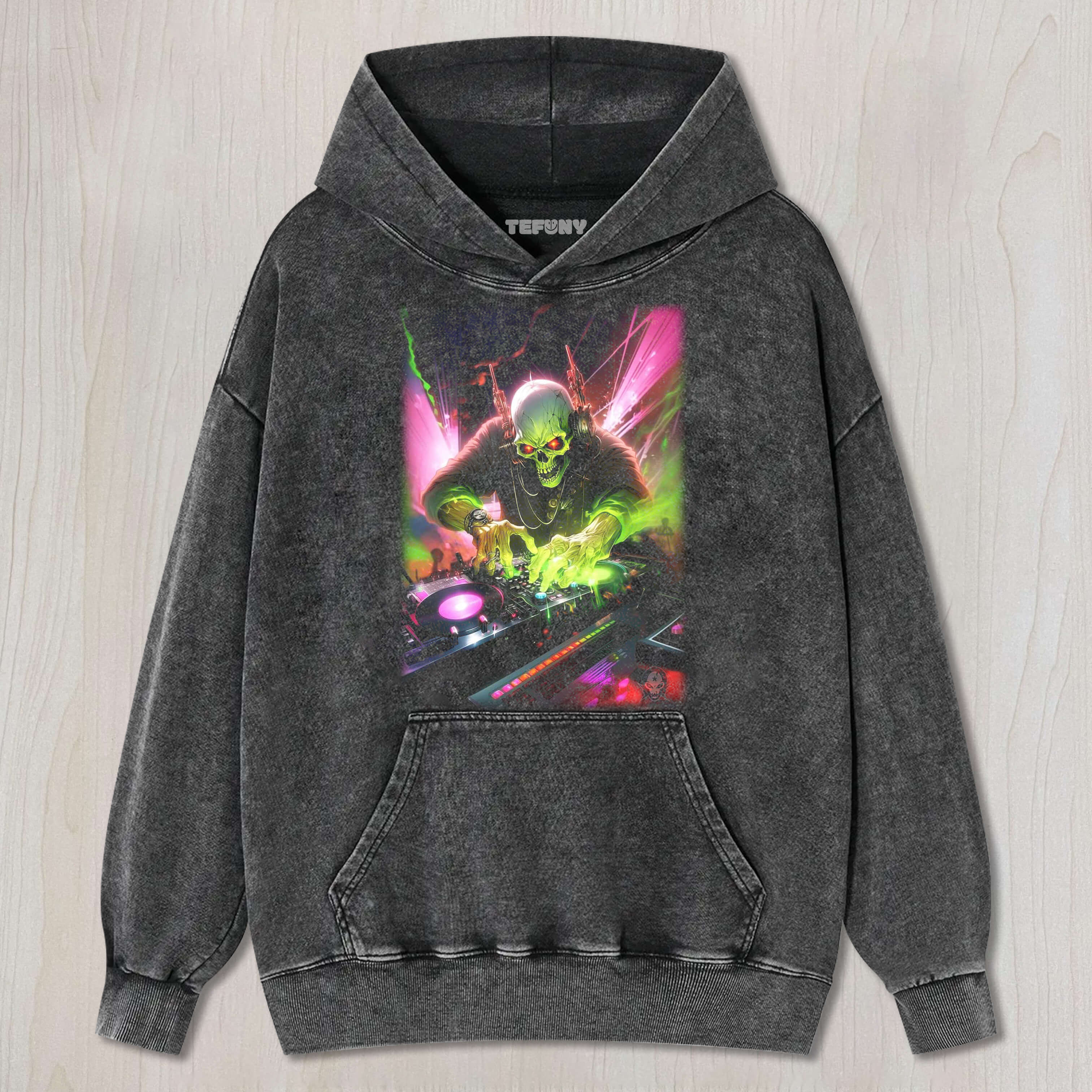 DJ SKELETON TEE & SWEAT & HOOD