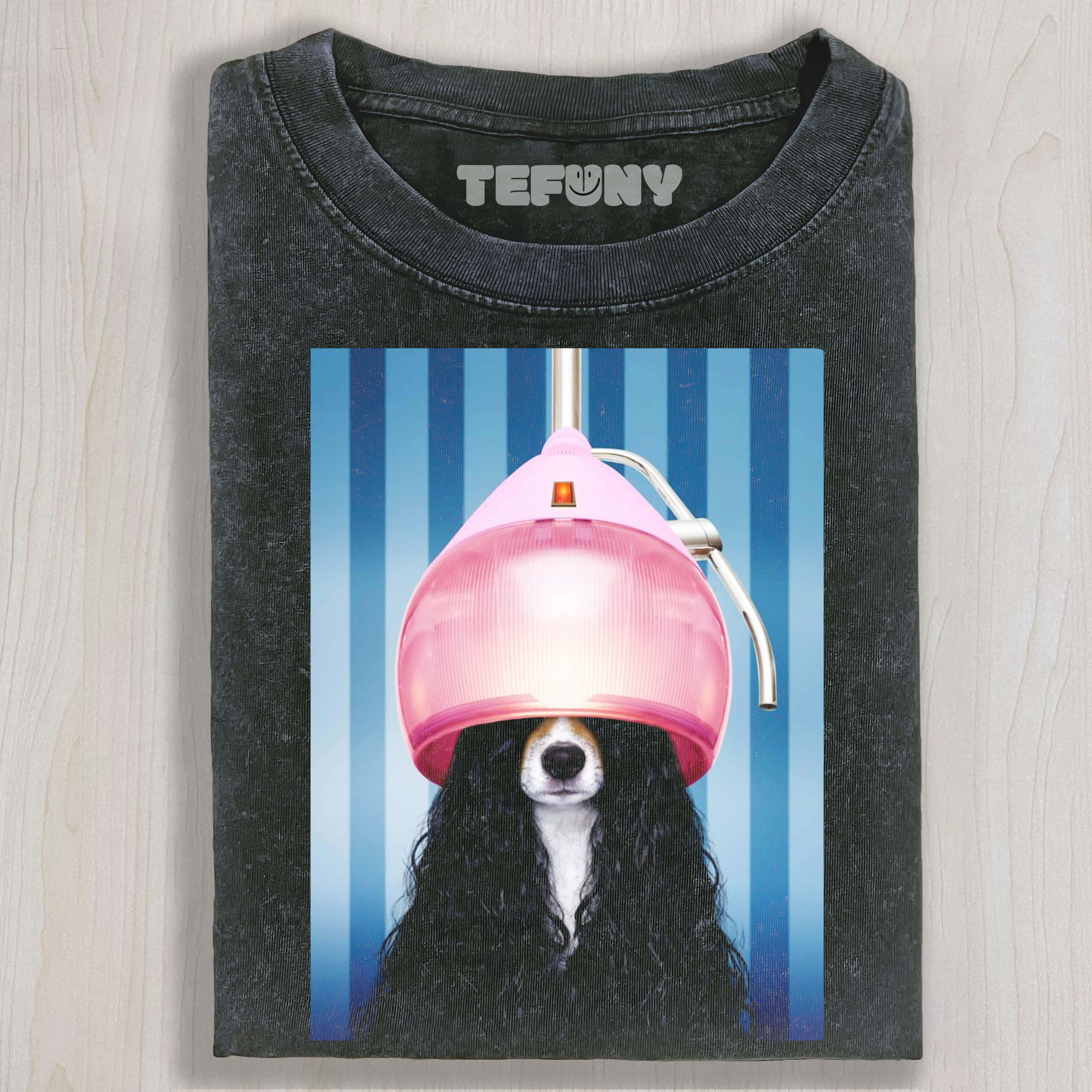 DOG HAIR PERM T-SHIRT & LONG SLEEVES & HOODIES