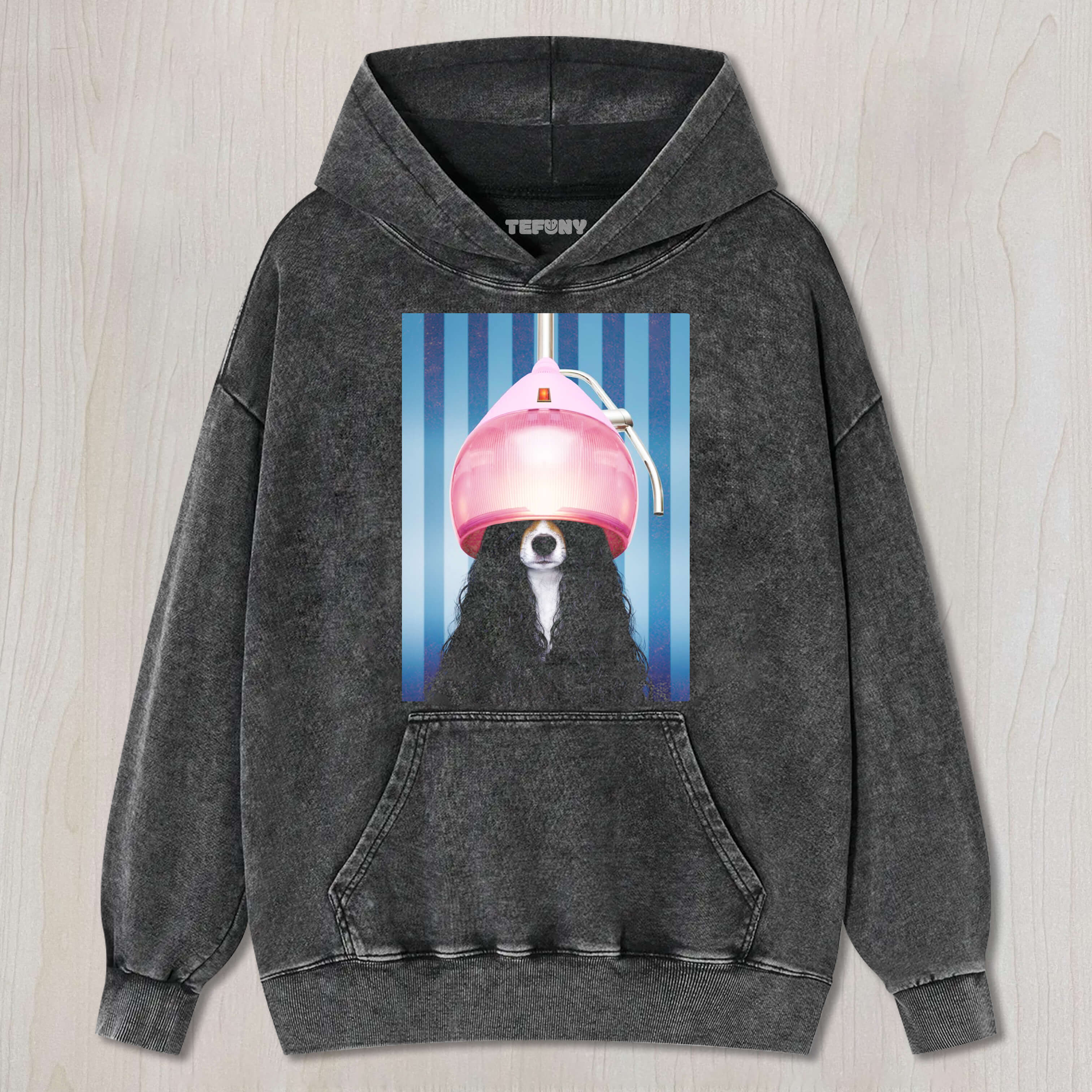 DOG HAIR PERM T-SHIRT & LONG SLEEVES & HOODIES