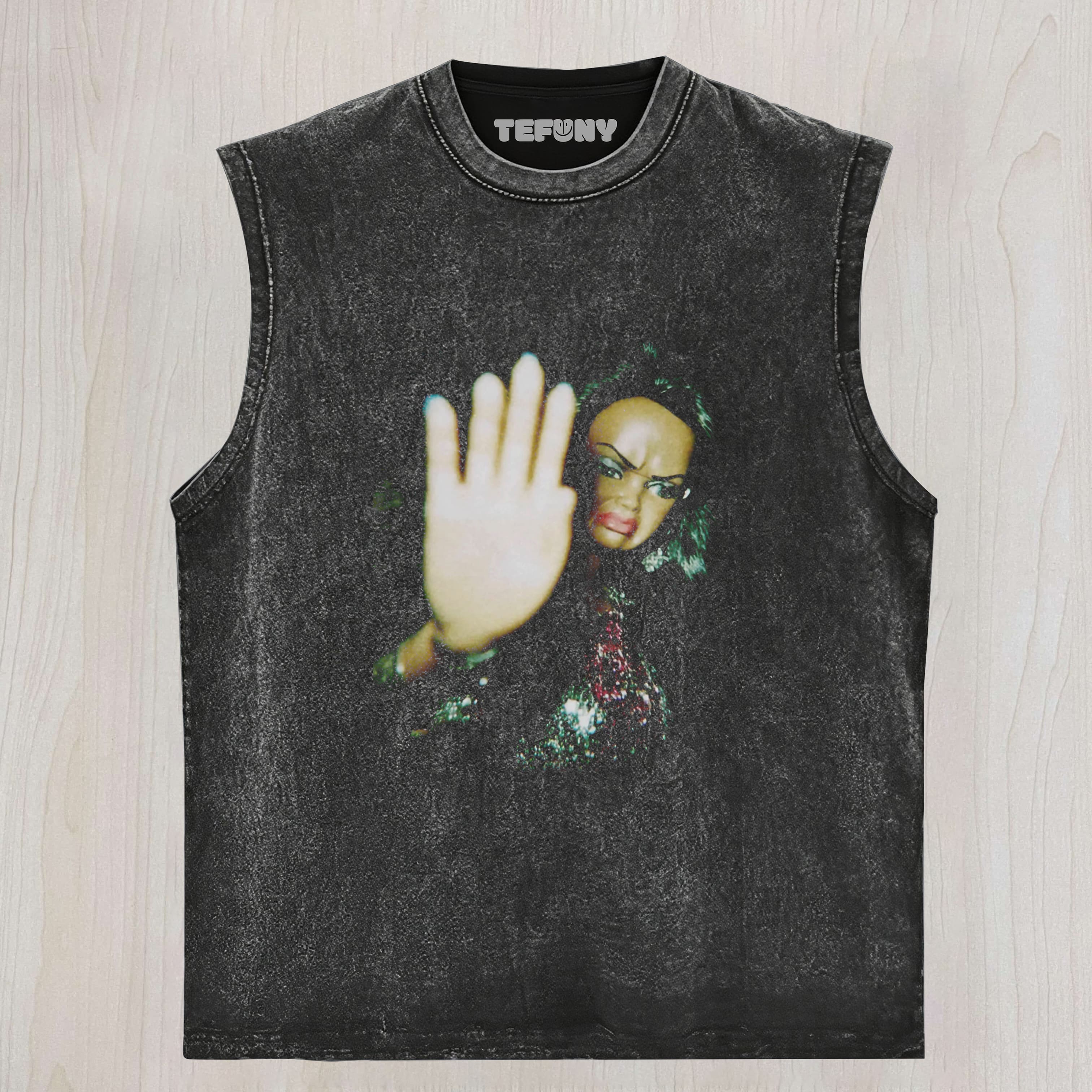 DOLL FACE MEME STOP UNISEX TEE, TANK TOP, LAYERED LS, SWEATSHIRT & HOODIE