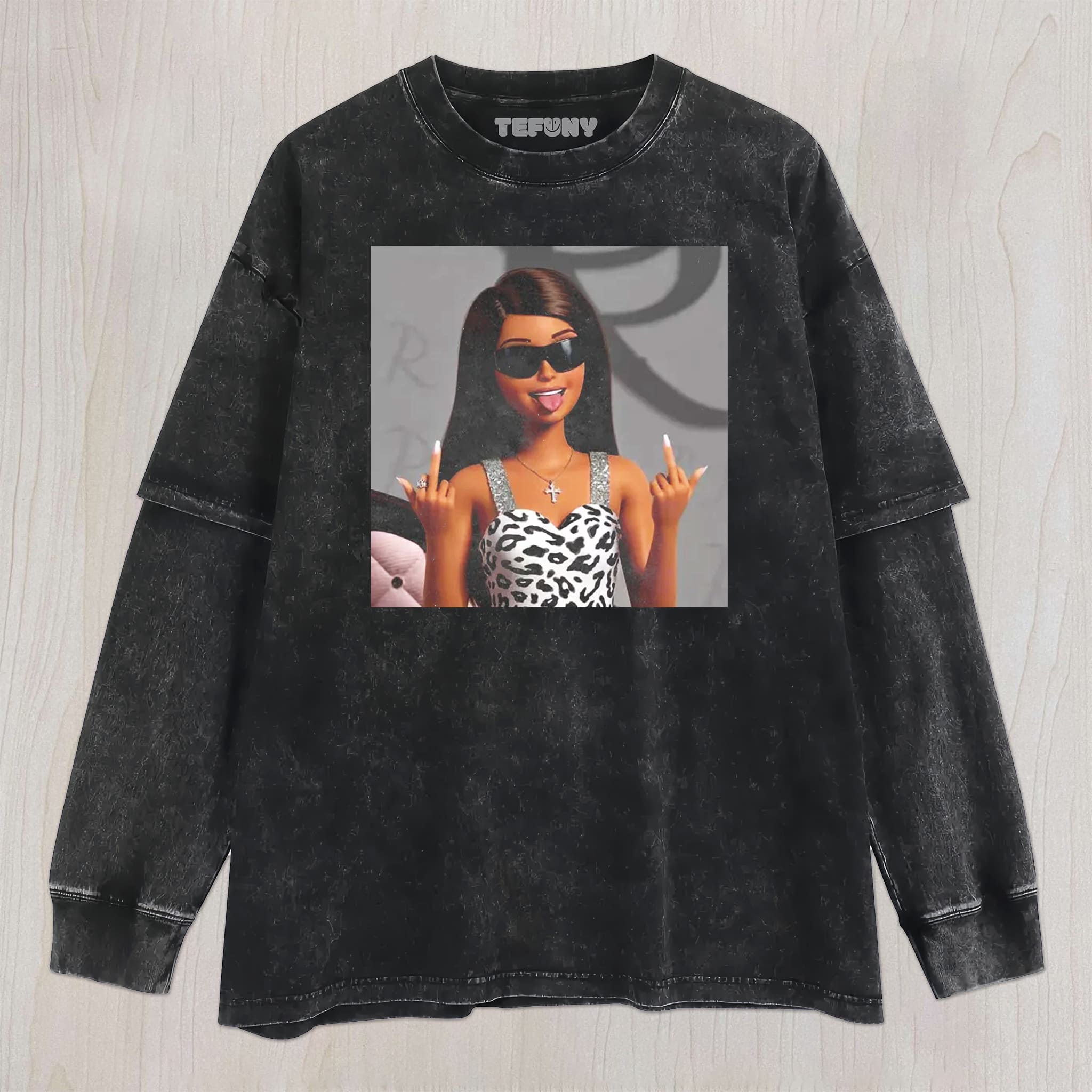 DOLL GIRL MEME V3 UNISEX TEE, TANK TOP, LAYERED LS, SWEATSHIRT & HOODIE