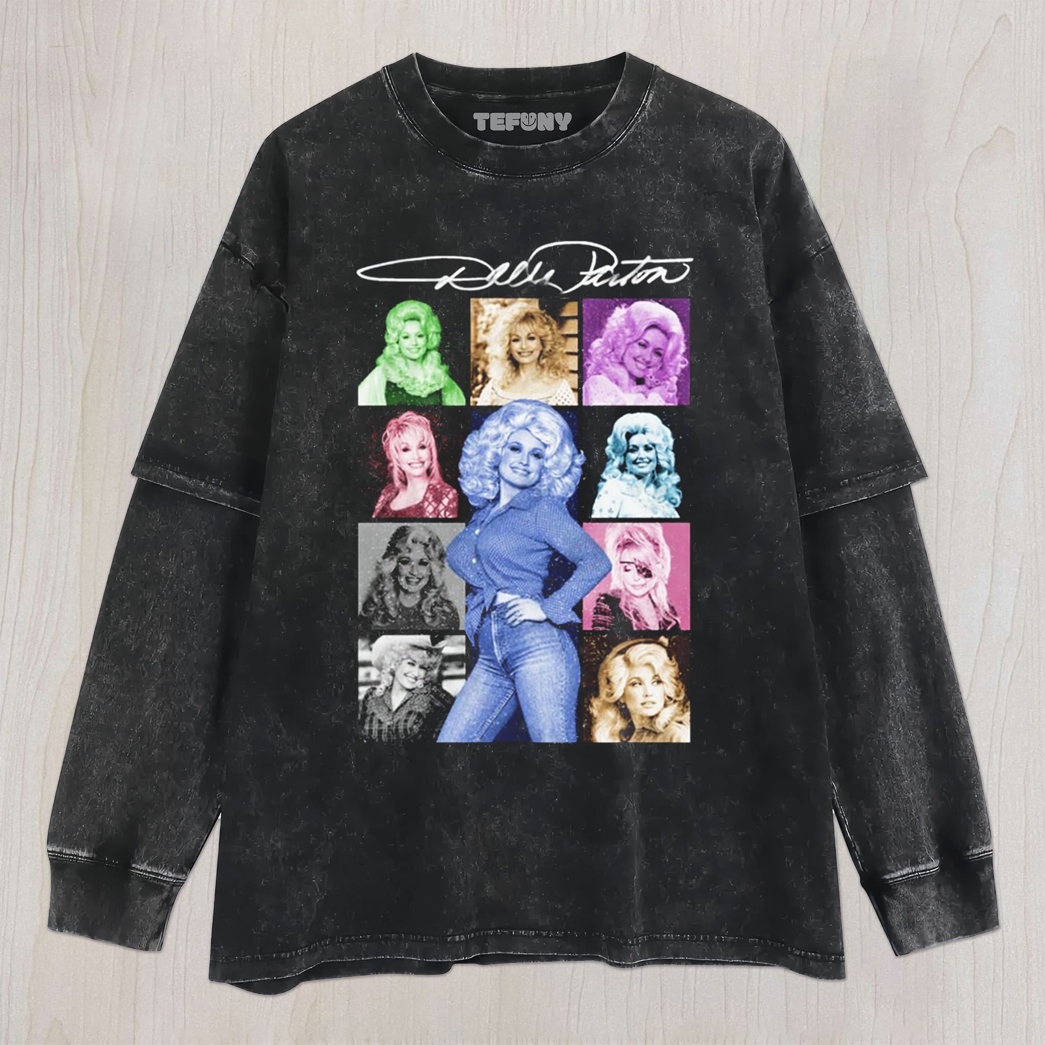 DOLLY PARTON-VINTAGE V3 UNISEX TEE, TANK TOP, LAYERED LS, SWEATSHIRT & HOODIE
