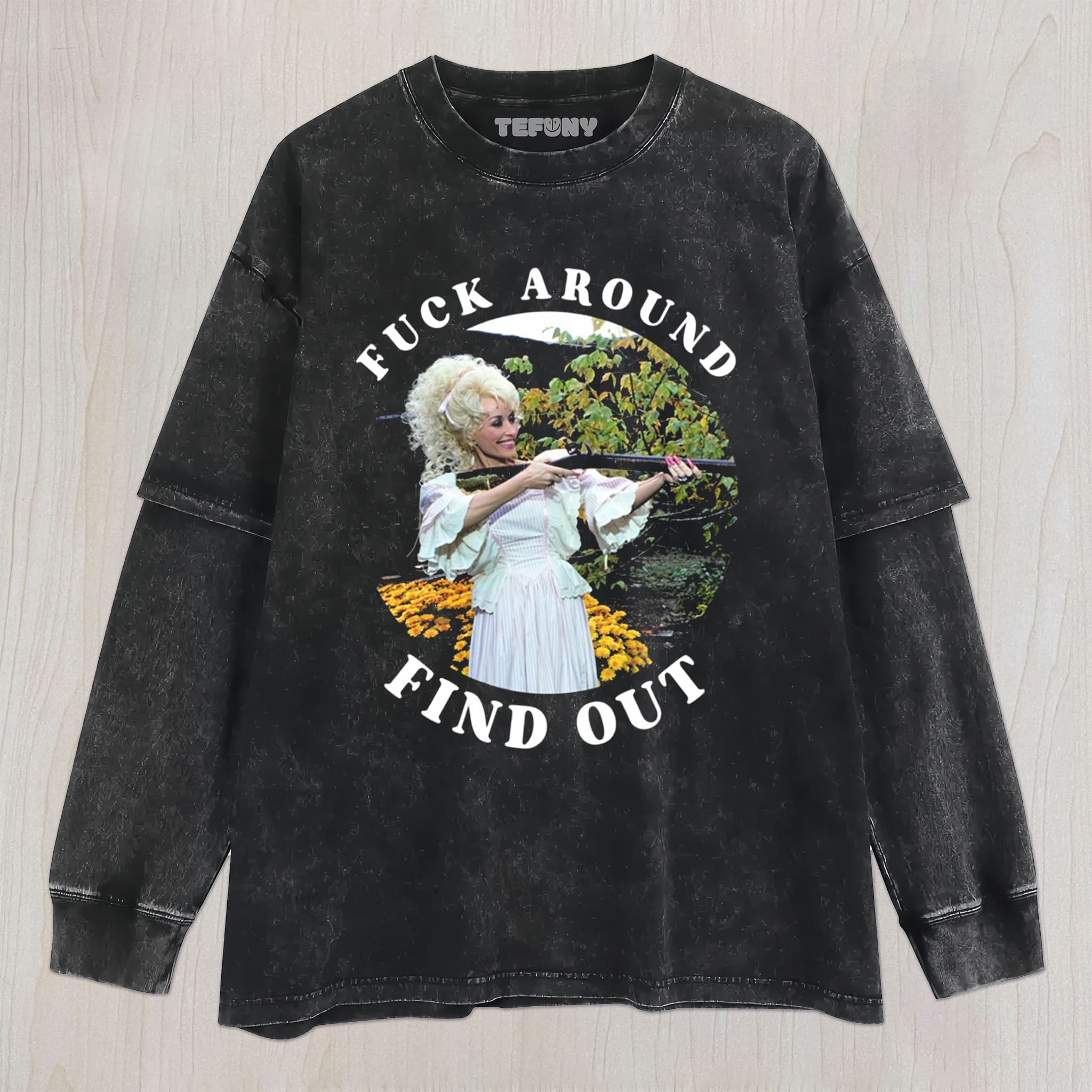 DOLLY PARTON N5 UNISEX TEE, TANK TOP, LAYERED LS, SWEATSHIRT & HOODIE