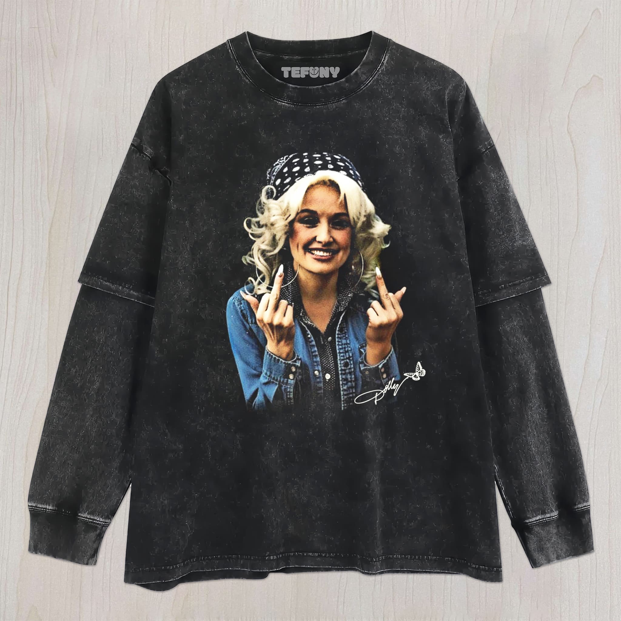 DOLLY PARTON V7 UNISEX TEE, TANK TOP, LAYERED LS, SWEATSHIRT & HOODIE