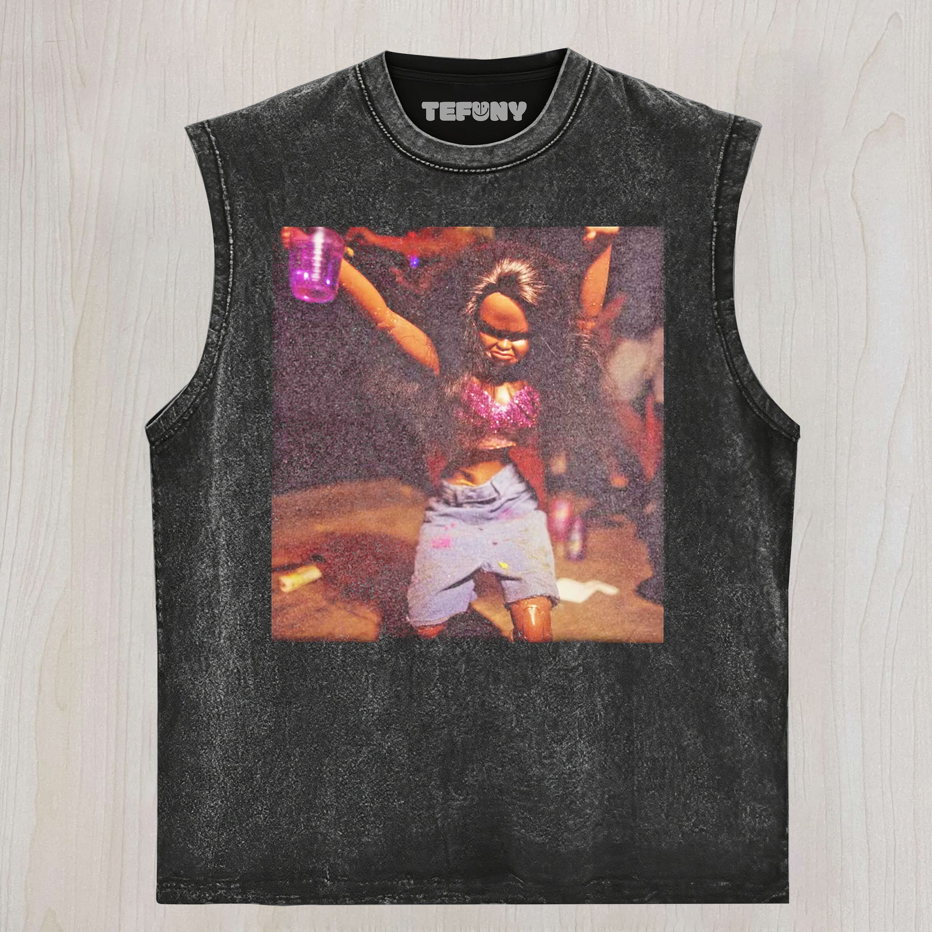 DOLL FACE BLACK GIRLDANCING UNISEX TEE, TANK TOP, LAYERED LS, SWEATSHIRT & HOODIE