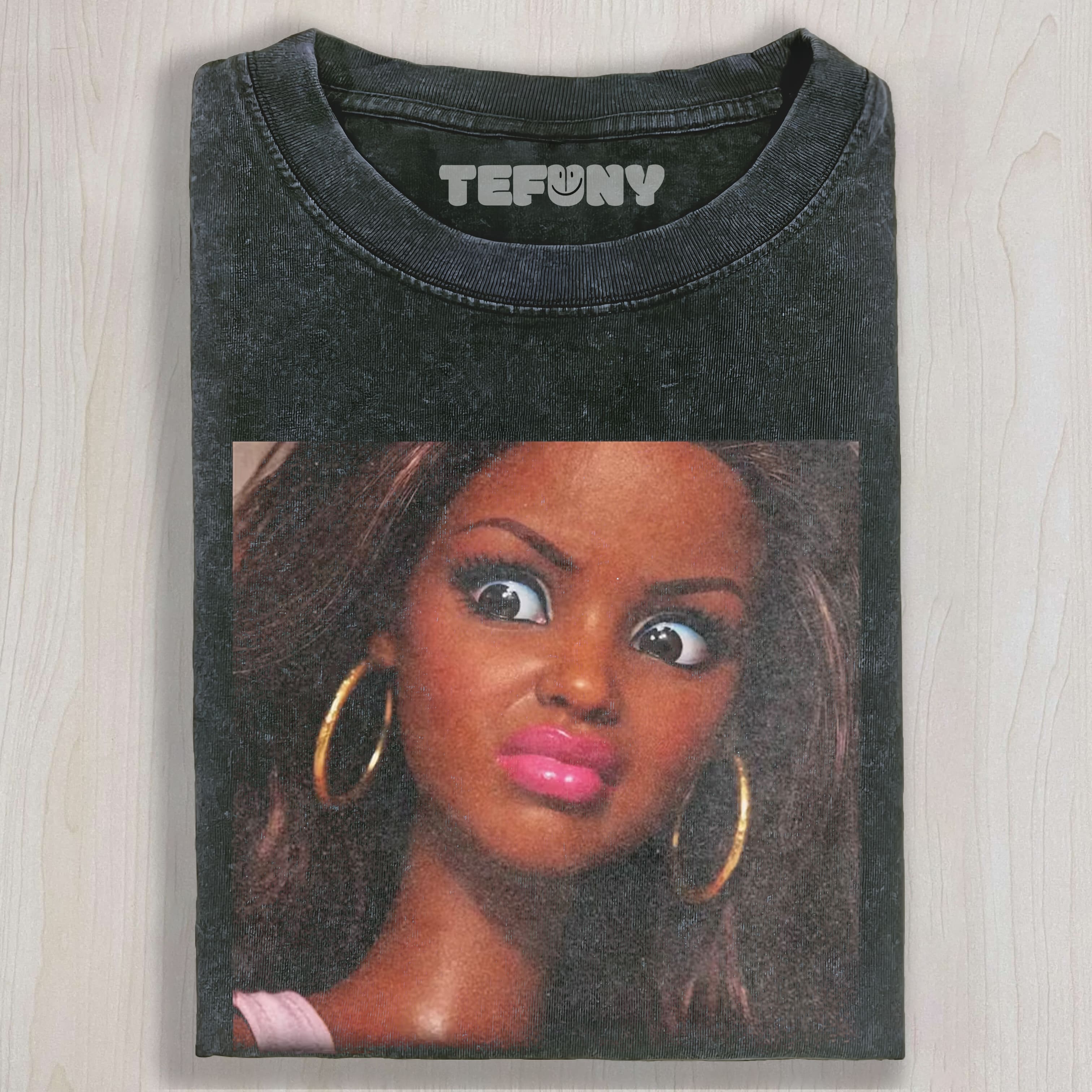 DOLL FACE BLACK GIRLLEATHER UNISEX TEE, TANK TOP, LAYERED LS, SWEATSHIRT & HOODIE